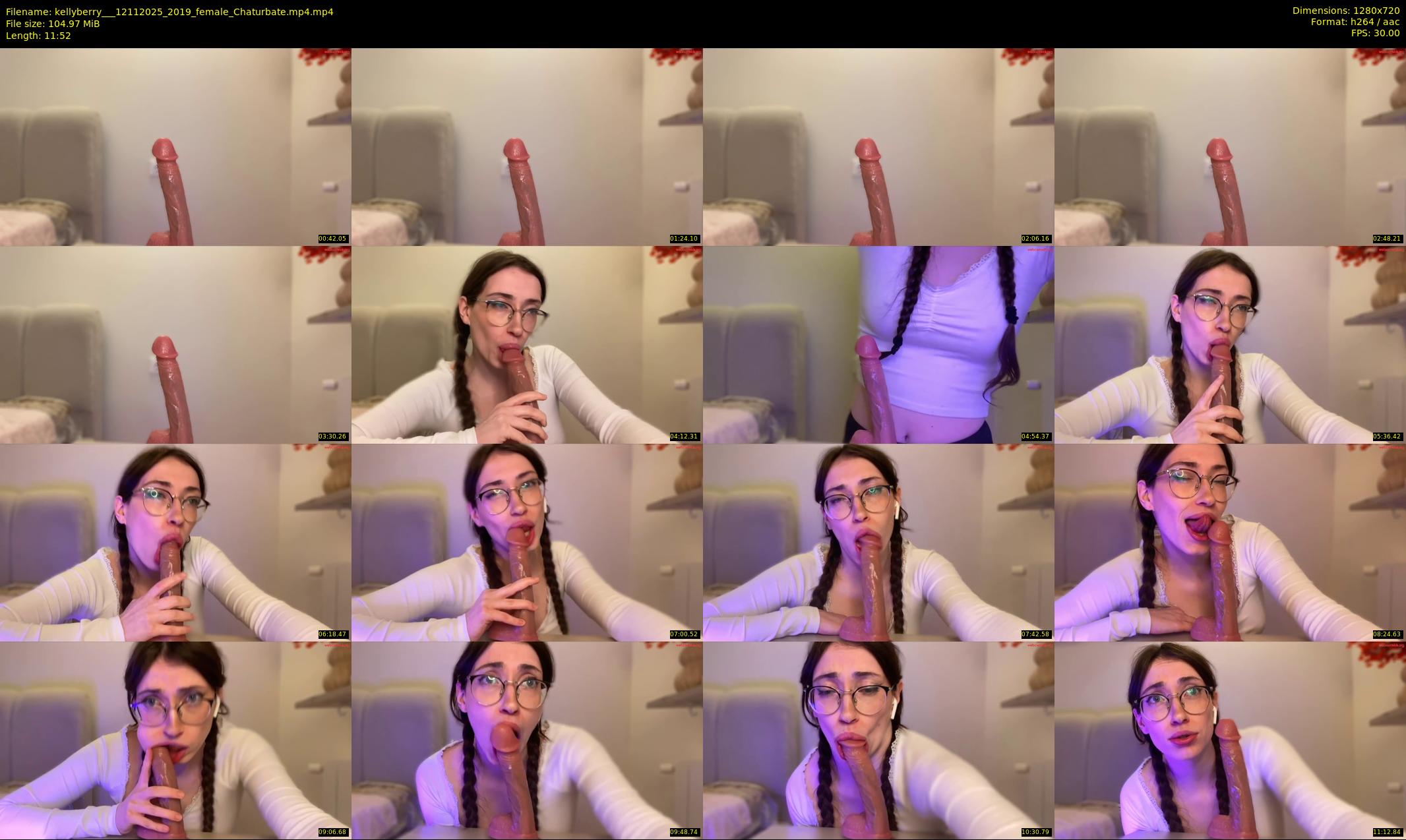 kellyberry__ — 12 minute Chaturbate female cam show recording, 720p, Nov 12, 2025