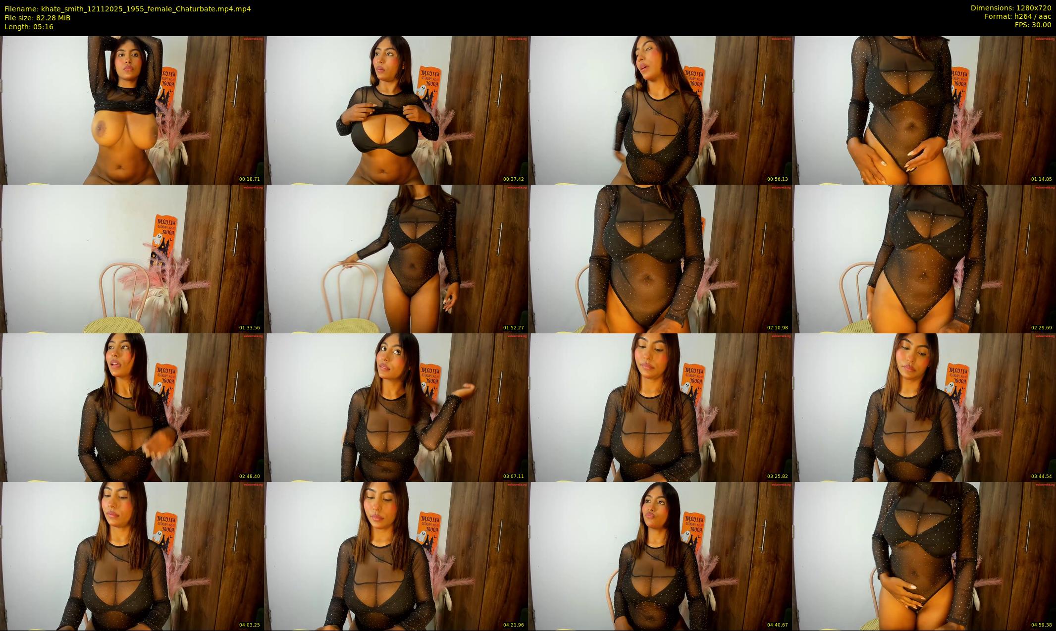 khate_smith — 6 minute Chaturbate female cam show recording, 720p, Nov 12, 2025