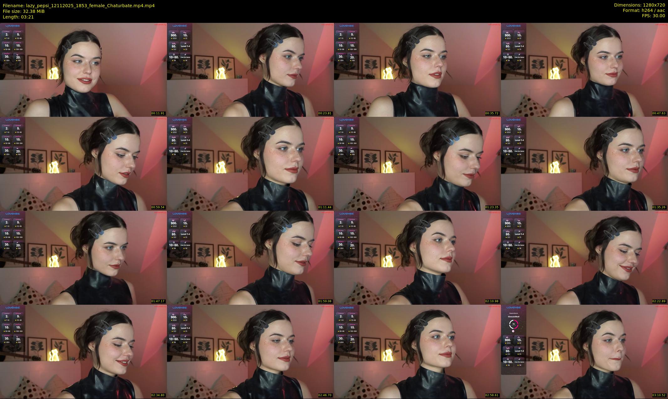 lazy_pepsi — 4 minute Chaturbate female cam show recording, 720p, Nov 12, 2025