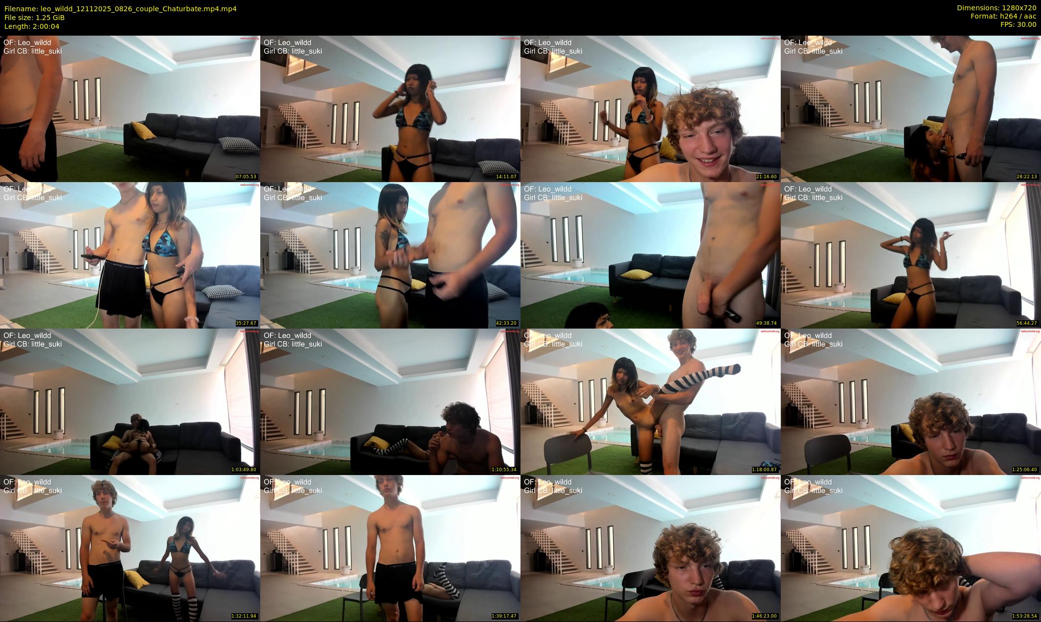 leo_wildd — 121 minute Chaturbate male cam show recording, 720p, Nov 12, 2025