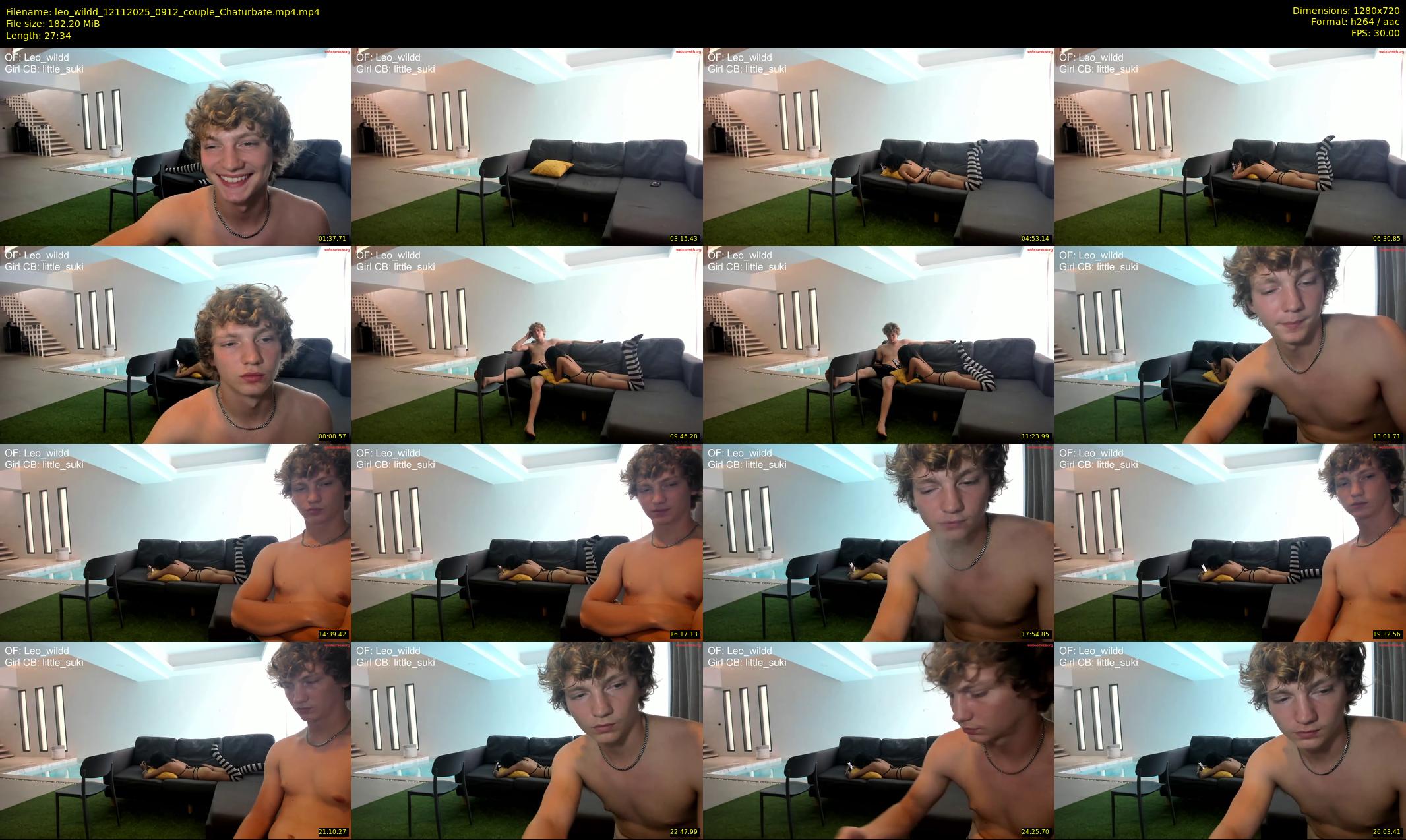 leo_wildd — 28 minute Chaturbate male cam show recording, 720p, Nov 12, 2025