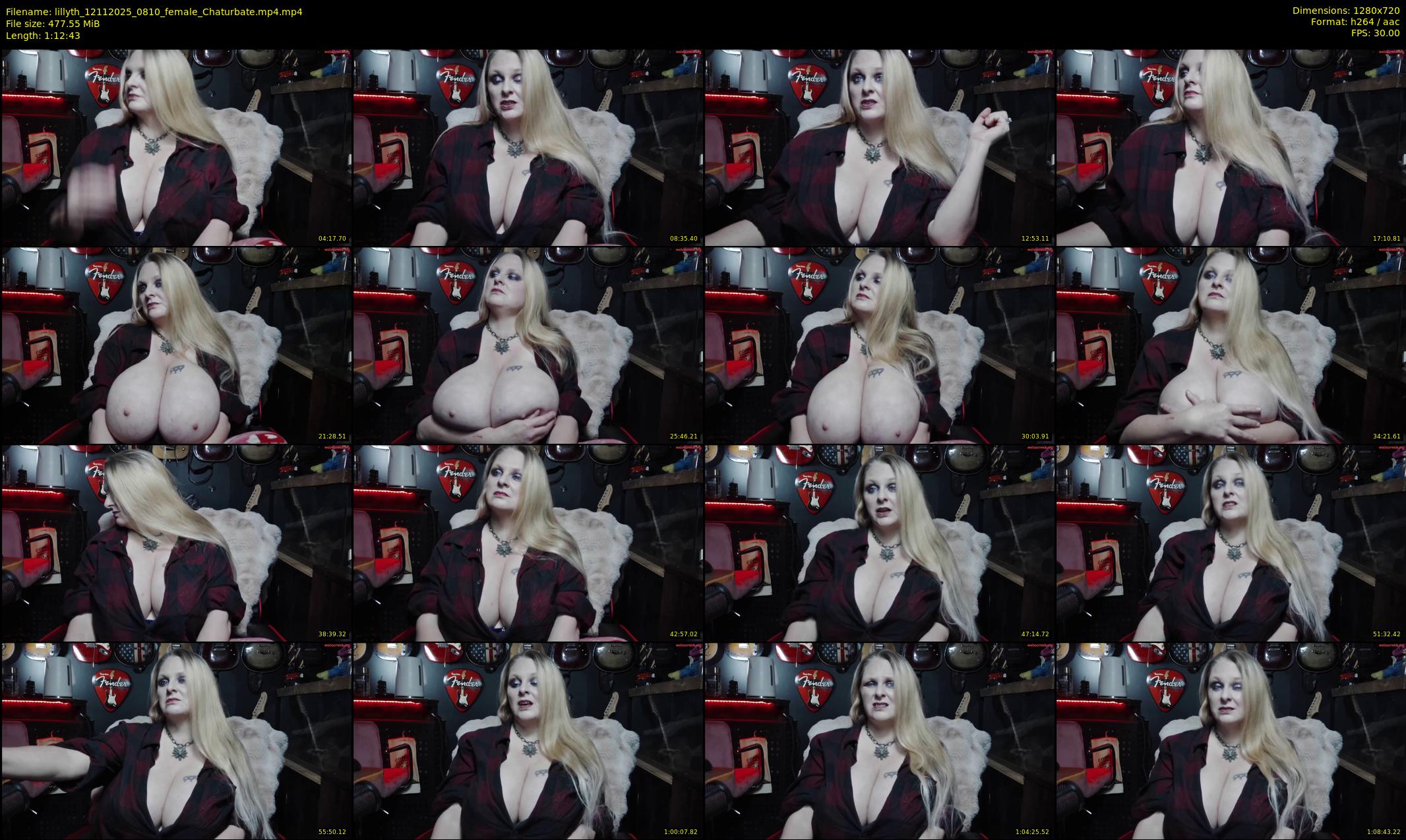lillyth — 73 minute Chaturbate female cam show recording, 720p, Nov 12, 2025