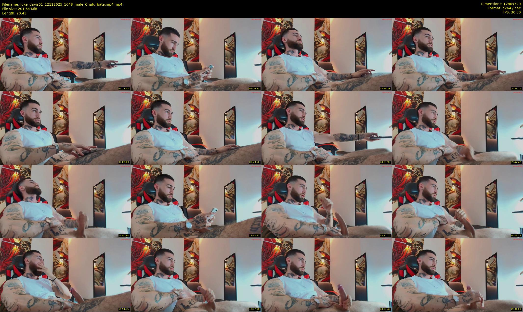 luke_davis01 — 21 minute Chaturbate male cam show recording, 720p, Nov 12, 2025