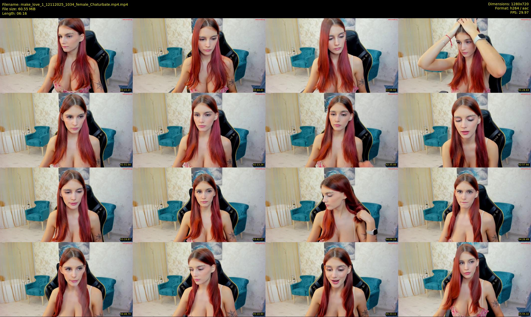 make_love_1 — 7 minute Chaturbate female cam show recording, 720p, Nov 12, 2025