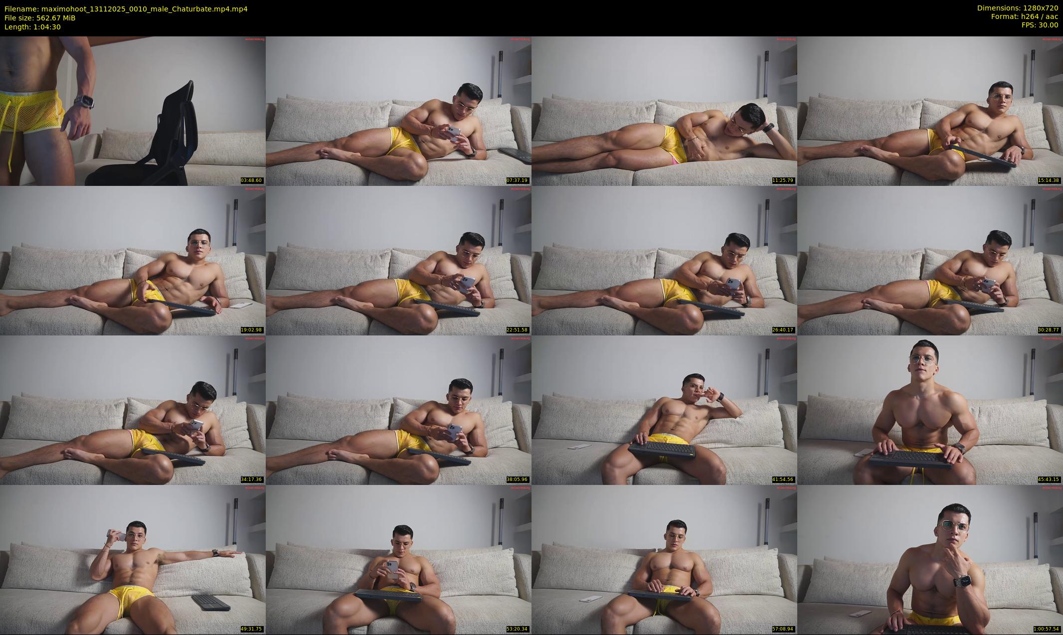 maximohoot — 65 minute Chaturbate male cam show recording, 720p, Nov 13, 2025