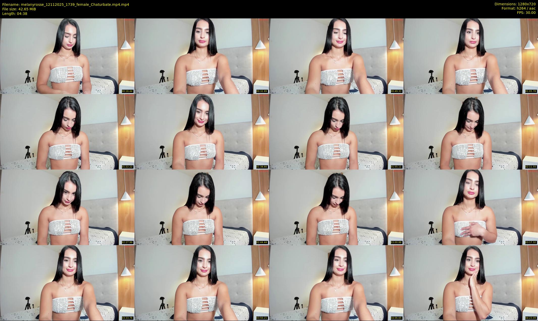 melanyrosse — 5 minute Chaturbate female cam show recording, 720p, Nov 12, 2025