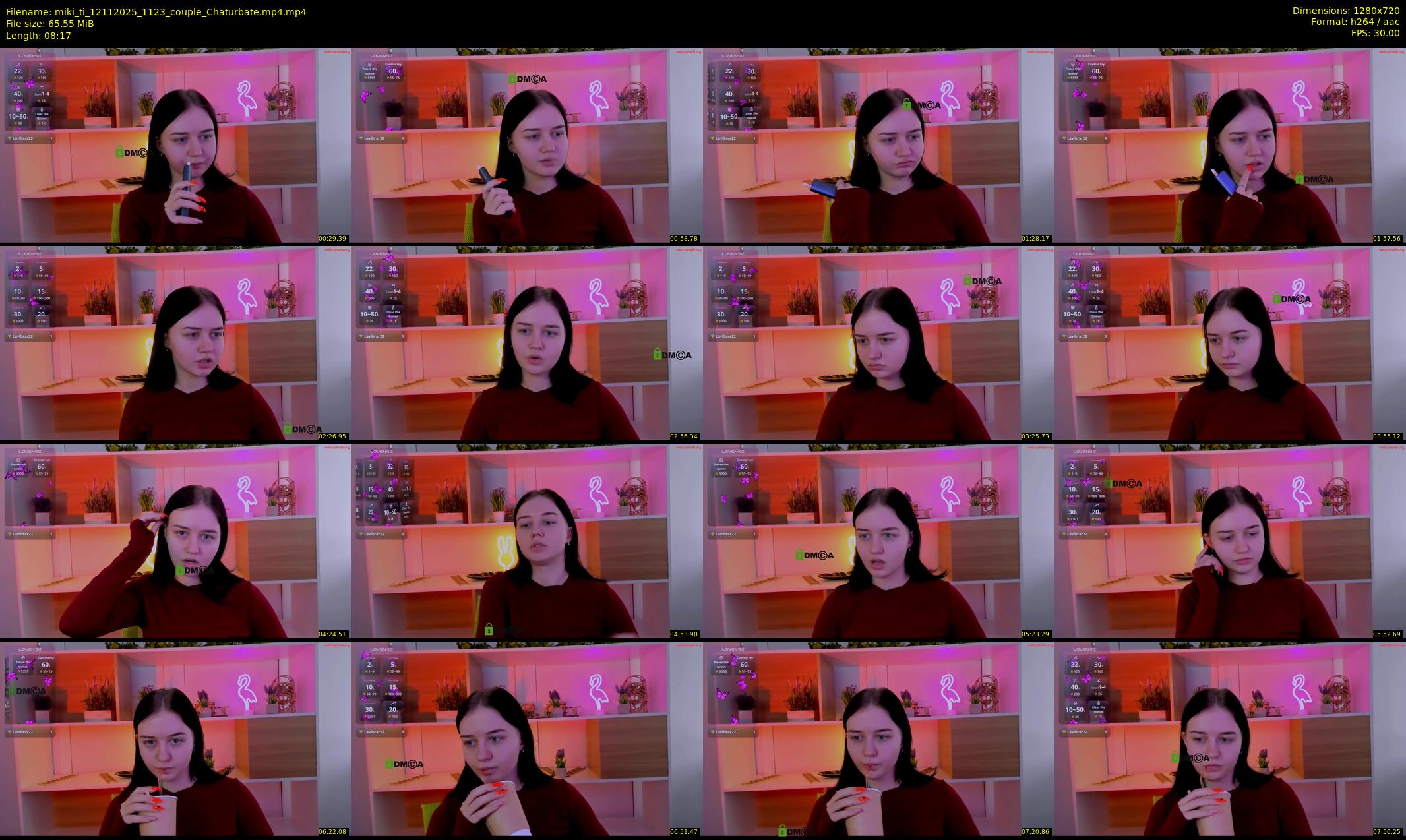 miki_ti — 9 minute Chaturbate female cam show recording, 720p, Nov 12, 2025