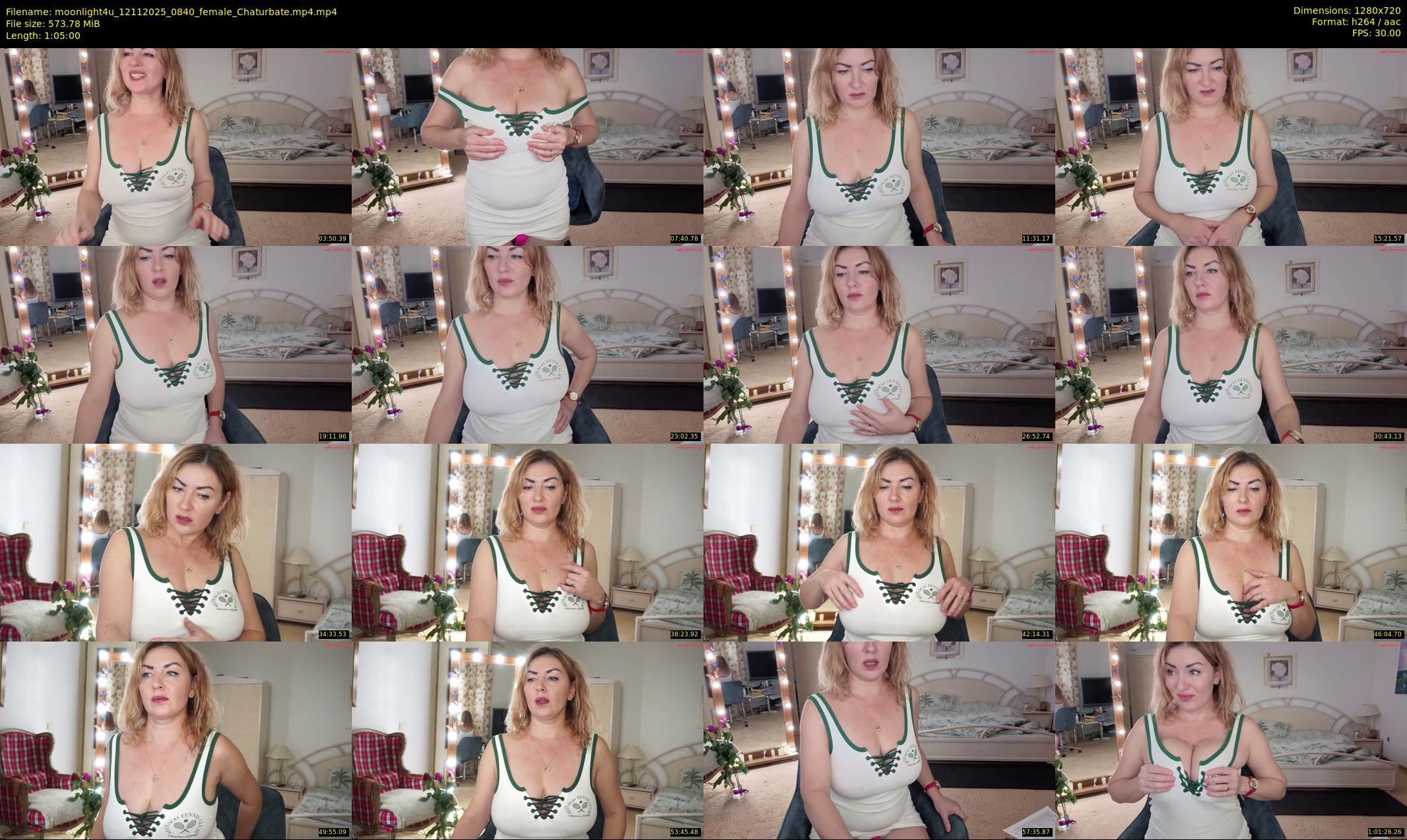 moonlight4u — 65 minute Chaturbate female cam show recording, 720p, Nov 12, 2025