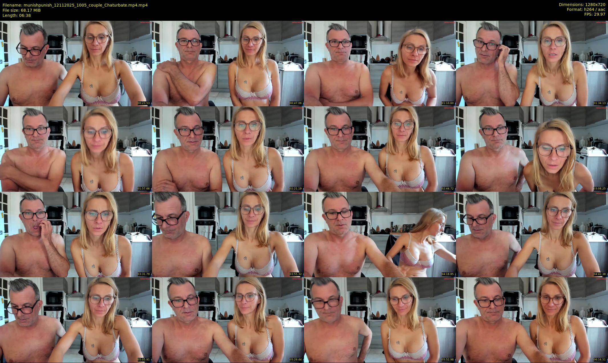 munishpunish — 7 minute Chaturbate couple cam show recording, 720p, Nov 12, 2025