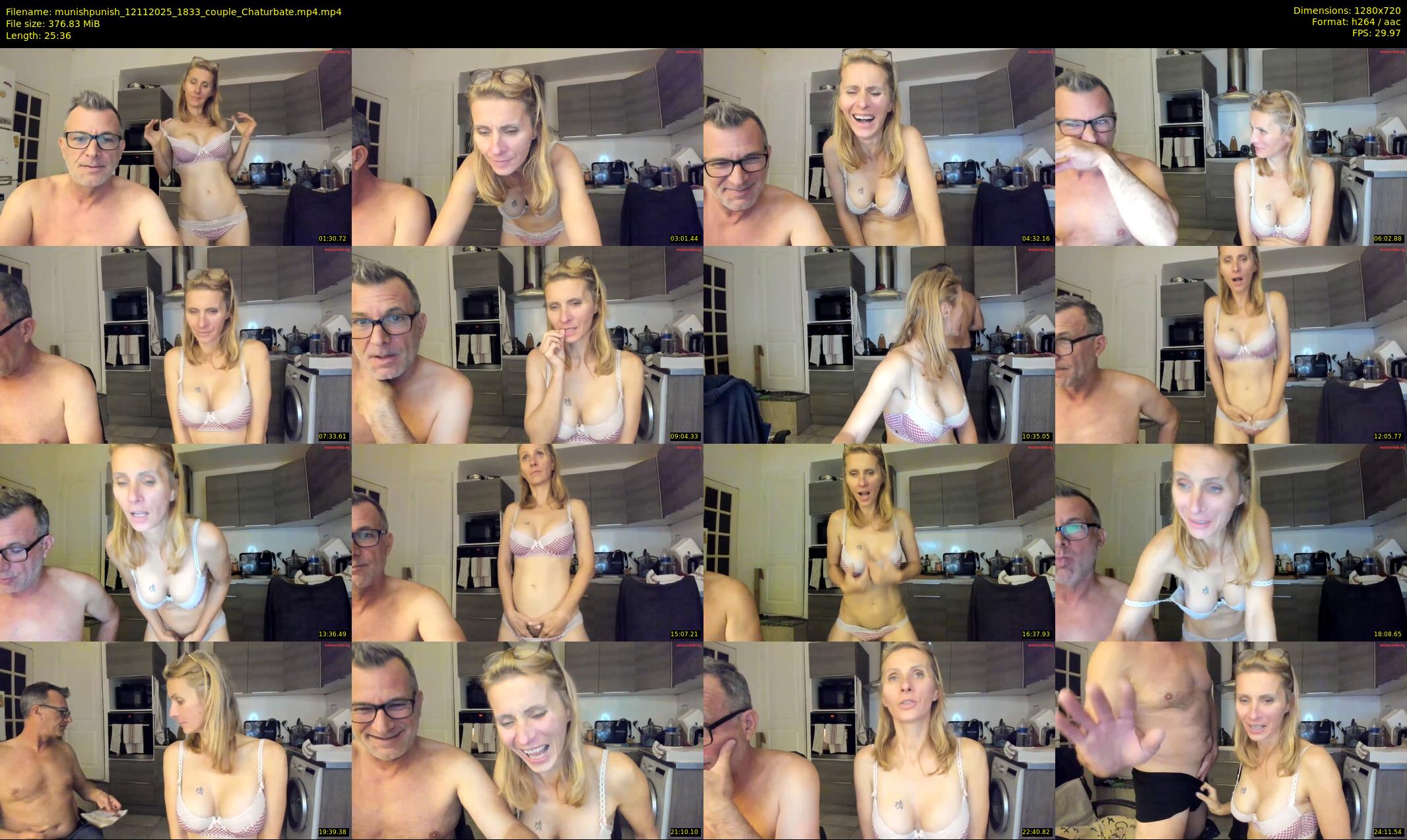 munishpunish — 26 minute Chaturbate couple cam show recording, 720p, Nov 12, 2025
