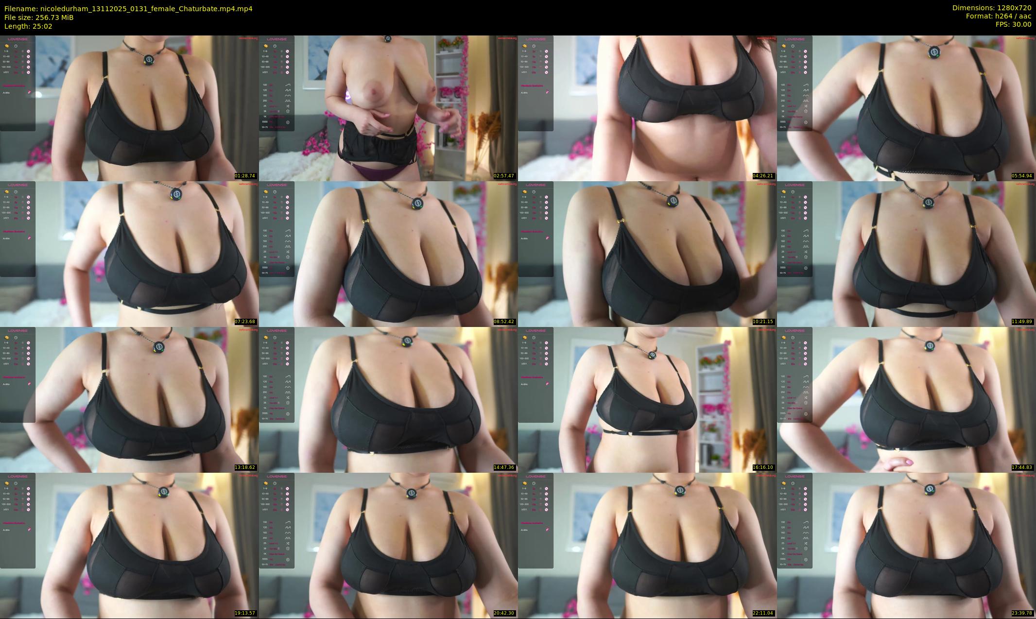 nicoledurham — 26 minute Chaturbate female cam show recording, 720p, Nov 13, 2025