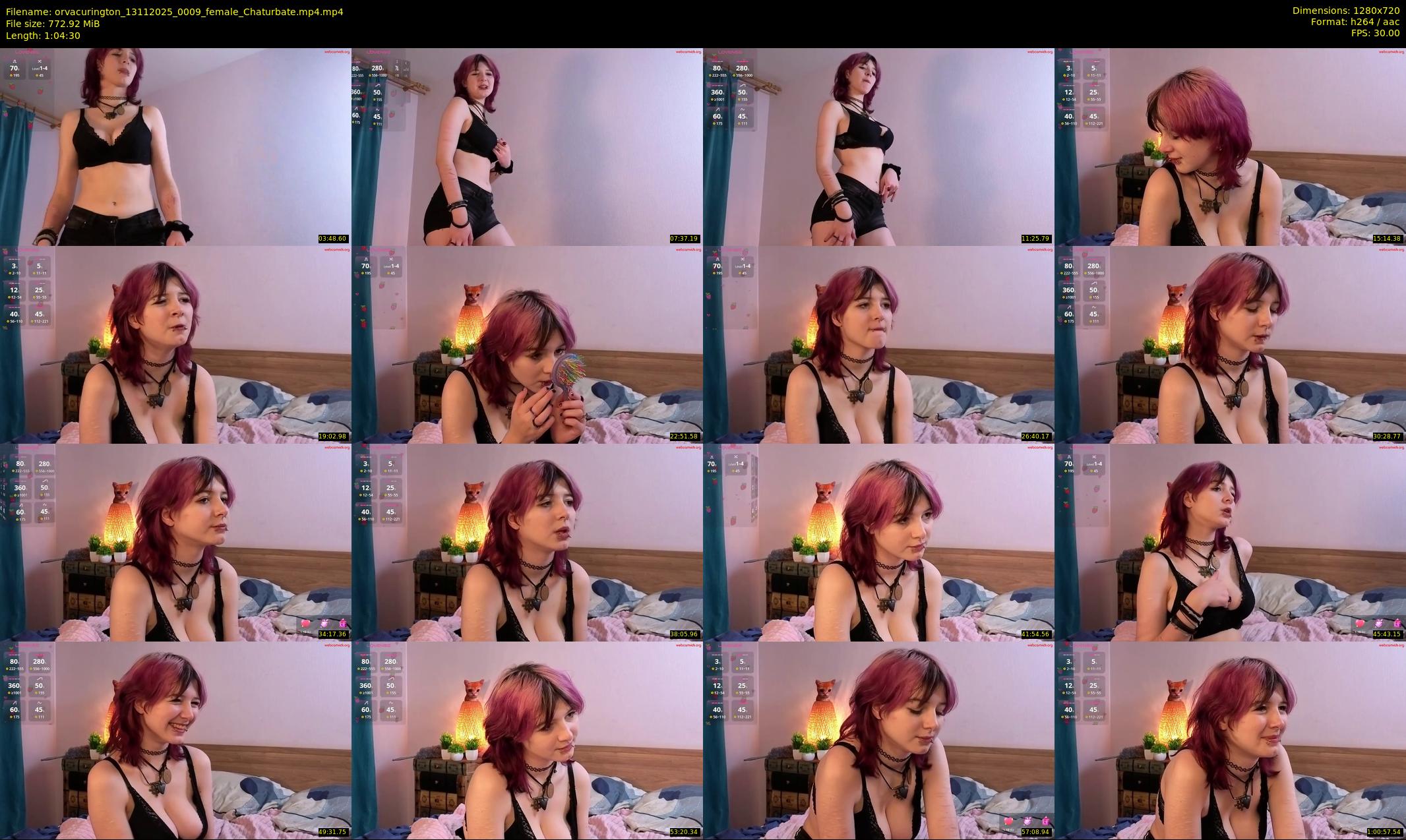 orvacurington — 65 minute Chaturbate female cam show recording, 720p, Nov 13, 2025