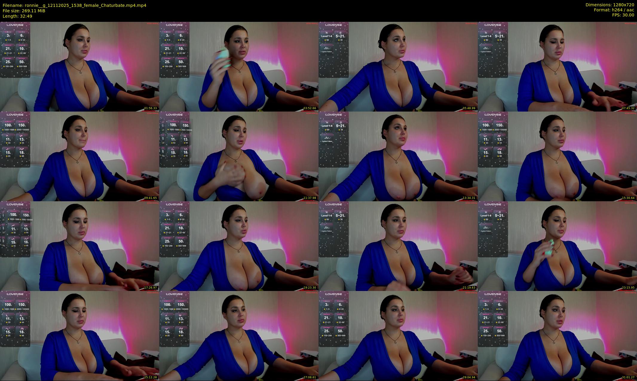 ronnie__g — 33 minute Chaturbate female cam show recording, 720p, Nov 12, 2025