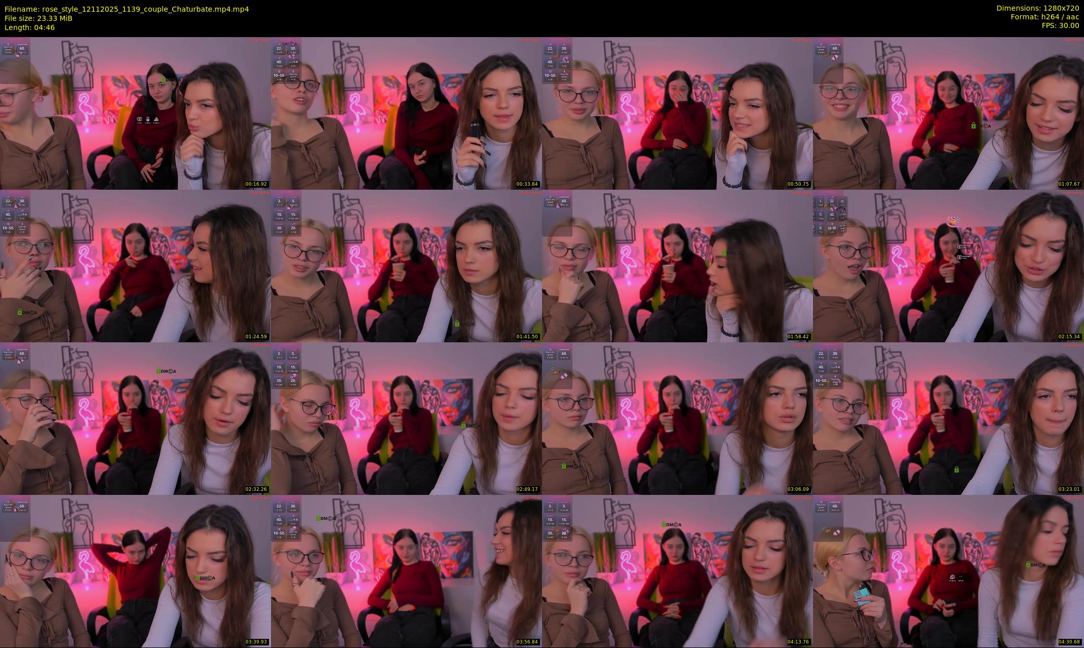 rose_style — 5 minute Chaturbate couple cam show recording, 720p, Nov 12, 2025