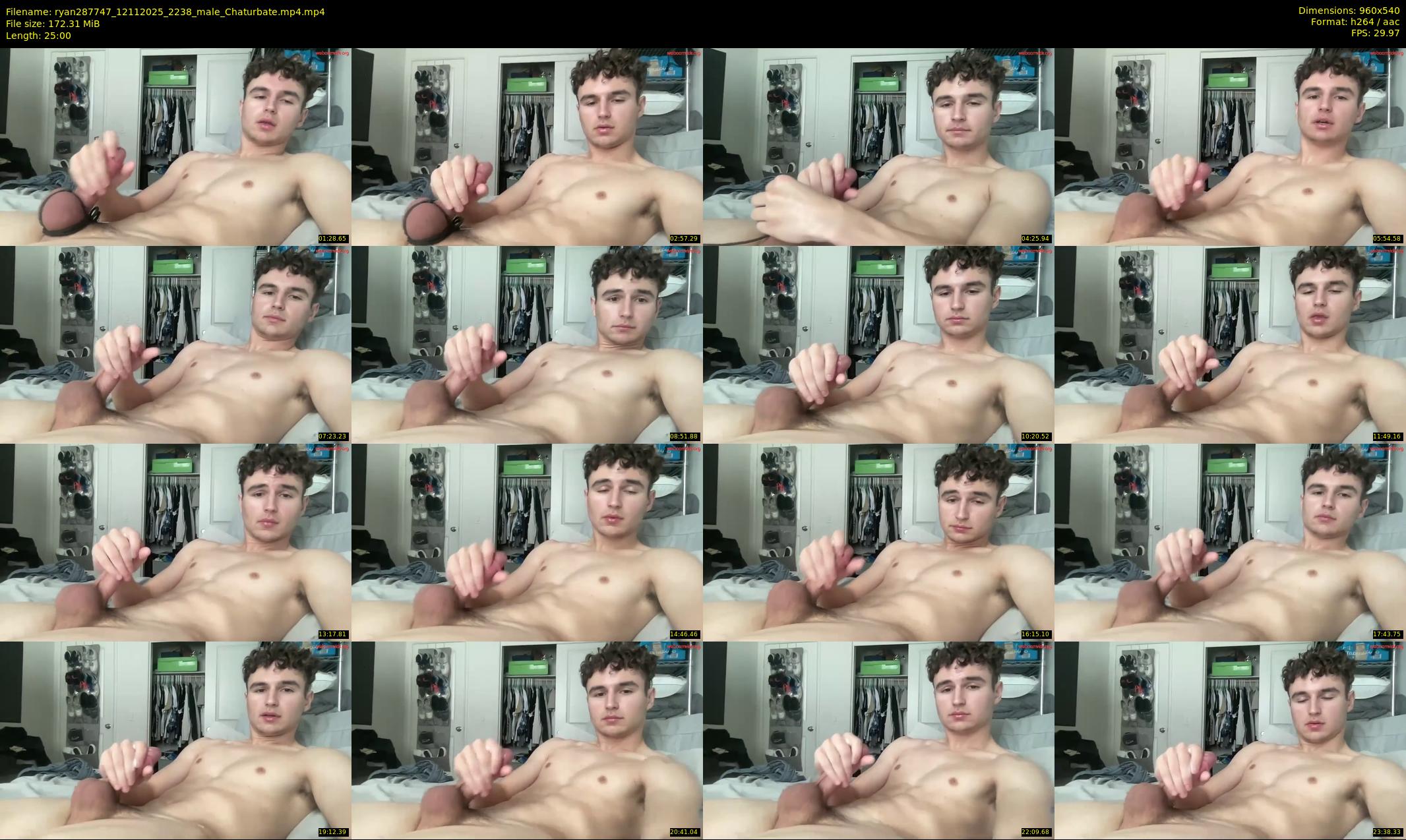 ryan287747 — 25 minute Chaturbate male cam show recording, 480p, Nov 12, 2025