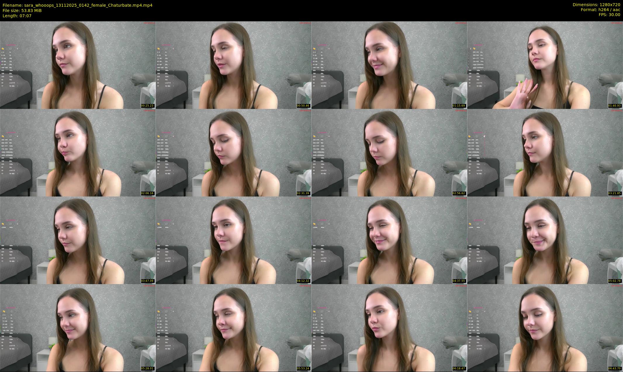 sara_whooops — 8 minute Chaturbate female cam show recording, 720p, Nov 13, 2025