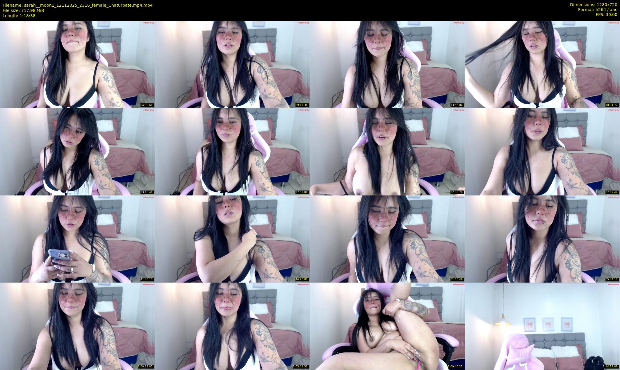 sarah__moon1 — 79 minute Chaturbate female cam show recording, 720p, Nov 12, 2025