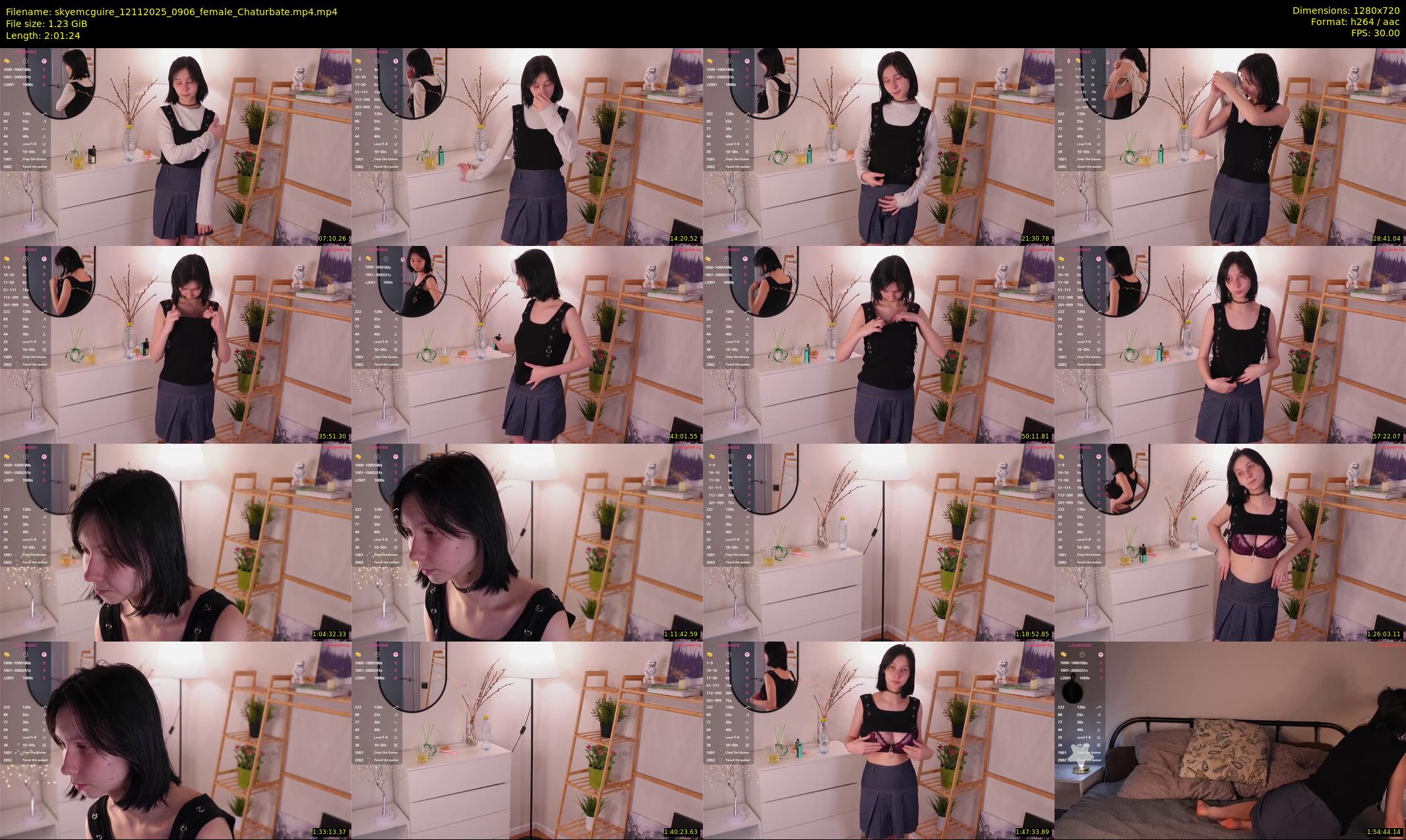 skyemcguire — 122 minute Chaturbate female cam show recording, 720p, Nov 12, 2025