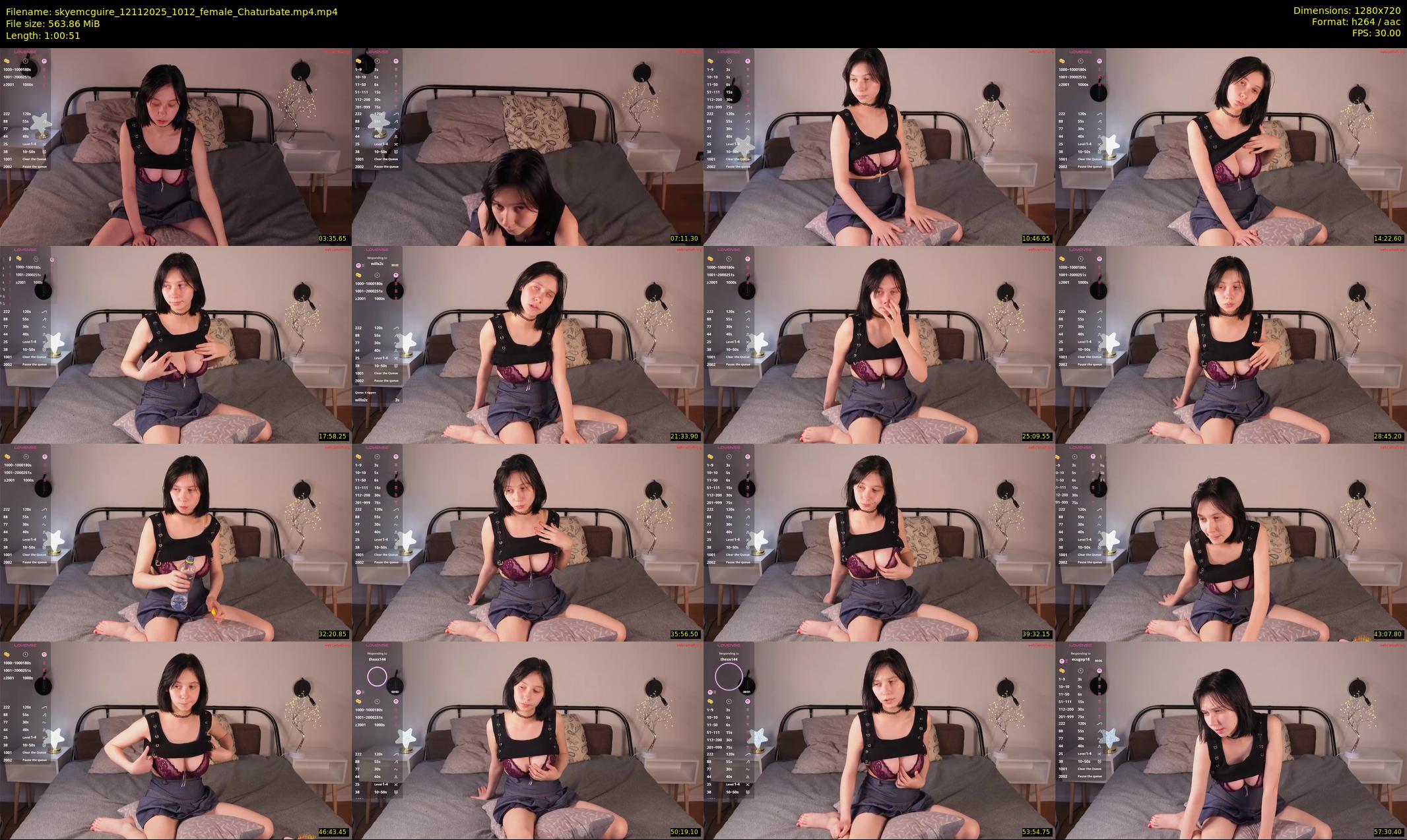 skyemcguire — 61 minute Chaturbate female cam show recording, 720p, Nov 12, 2025