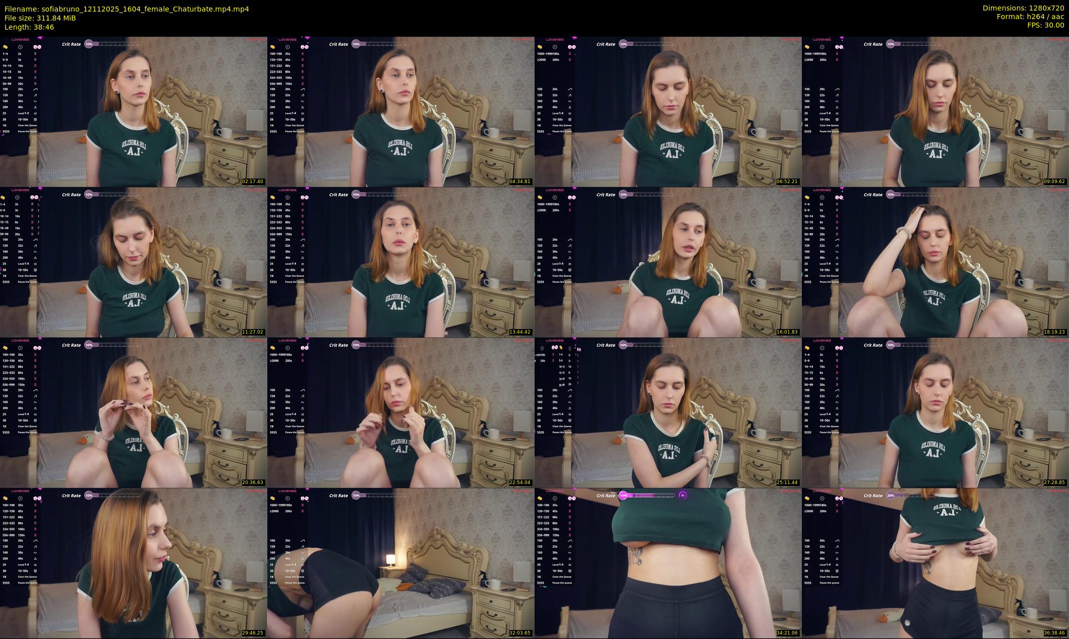 sofiabruno — 39 minute Chaturbate female cam show recording, 720p, Nov 12, 2025