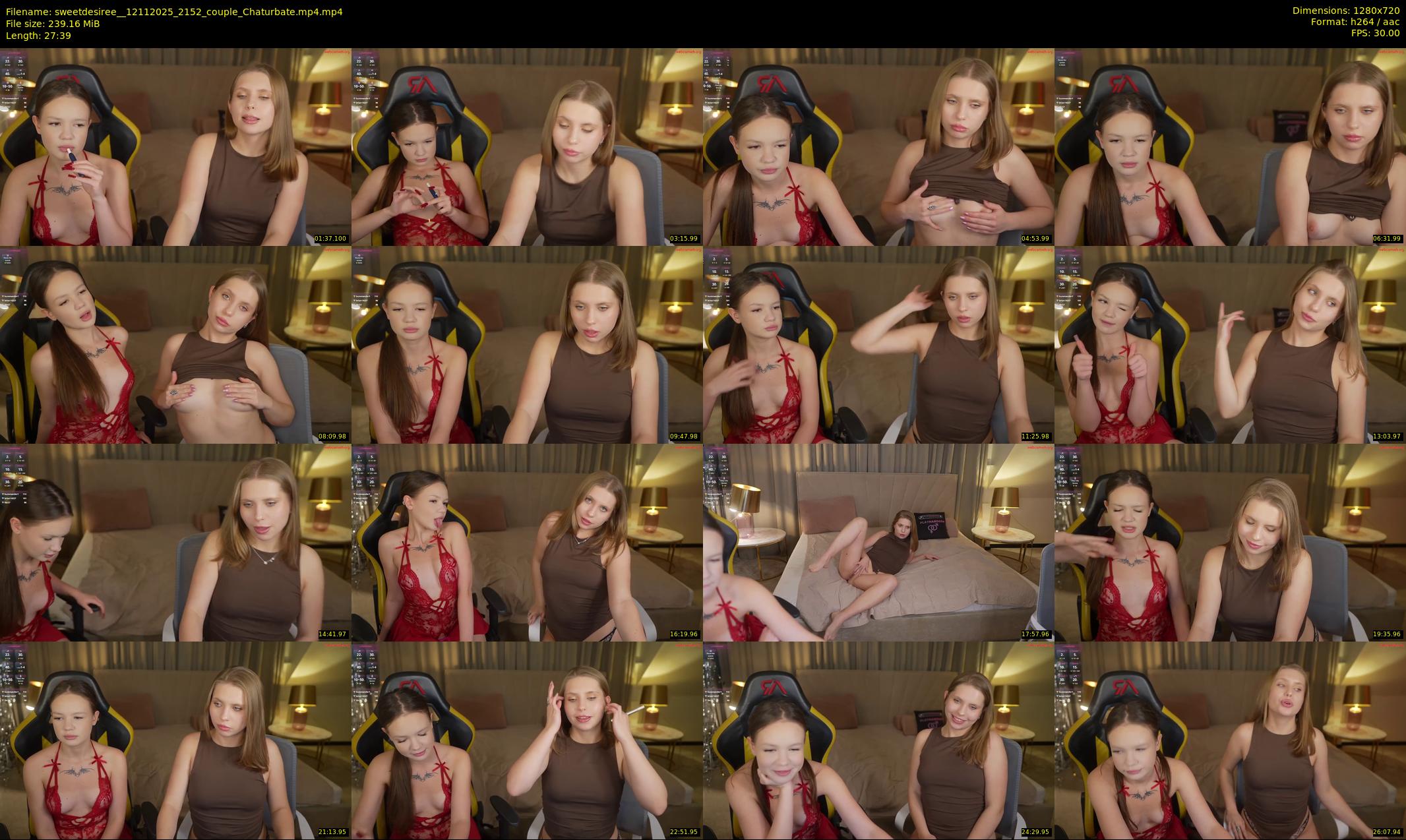 sweetdesiree_ — 28 minute Chaturbate couple cam show recording, 720p, Nov 12, 2025