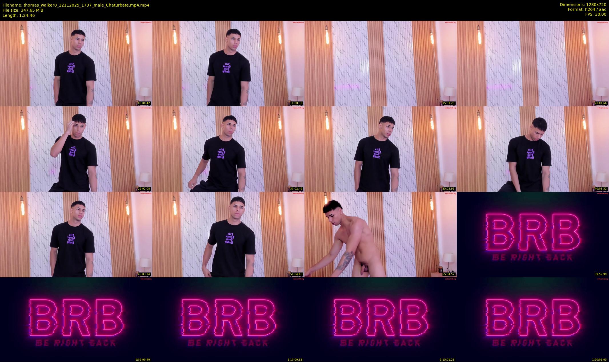 thomas_walker0 — 85 minute Chaturbate male cam show recording, 720p, Nov 12, 2025
