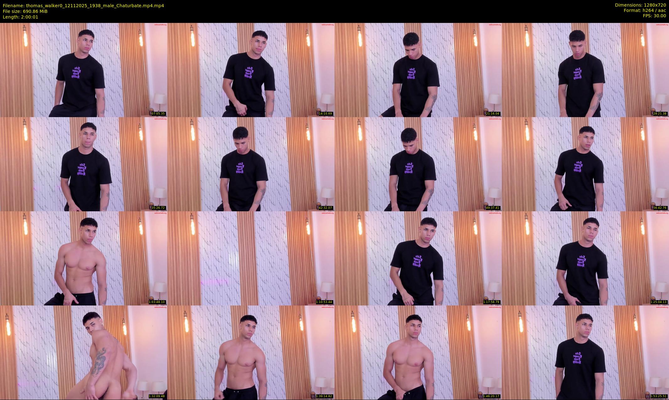 thomas_walker0 — 121 minute Chaturbate male cam show recording, 720p, Nov 12, 2025