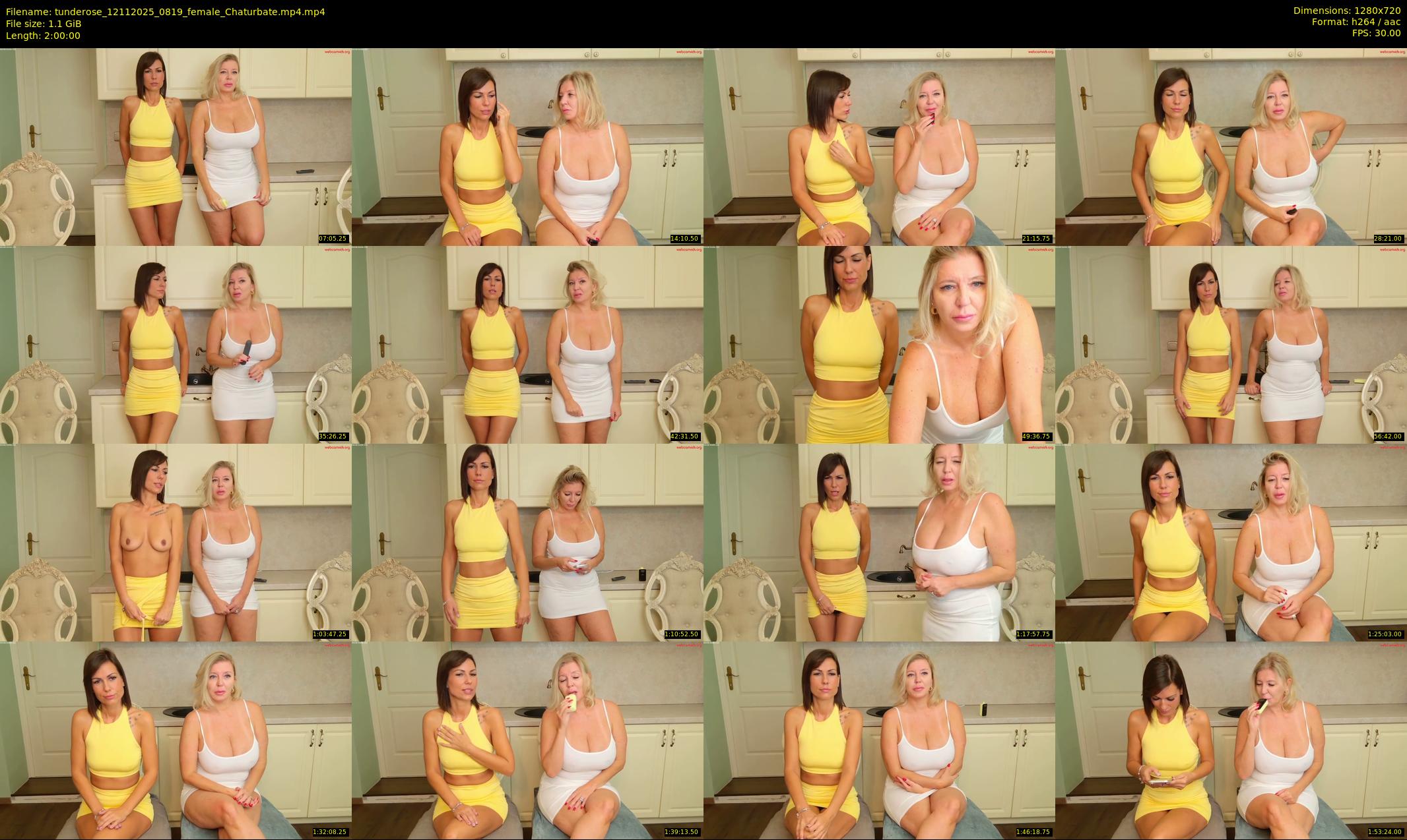 tunderose — 120 minute Chaturbate female cam show recording, 720p, Nov 12, 2025