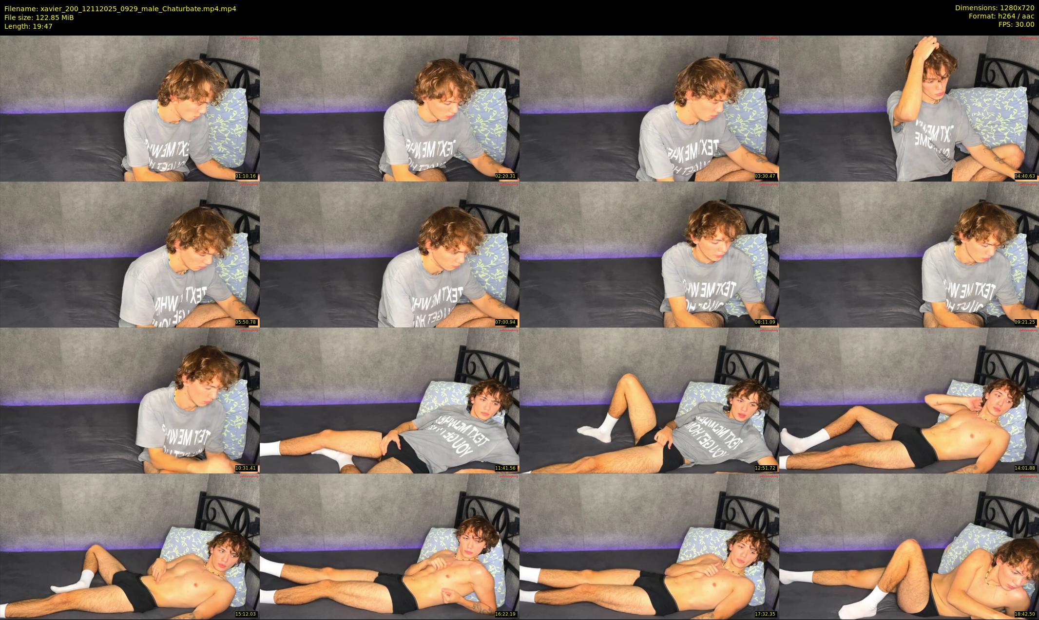 xavier_200 — 20 minute Chaturbate male cam show recording, 720p, Nov 12, 2025