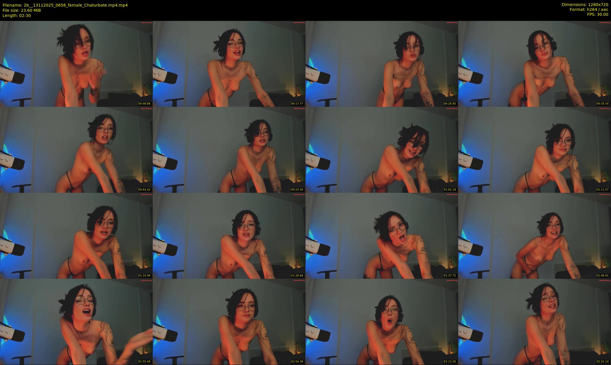 2b_ — 3 minute Chaturbate female cam show recording, 720p, Nov 13, 2025
