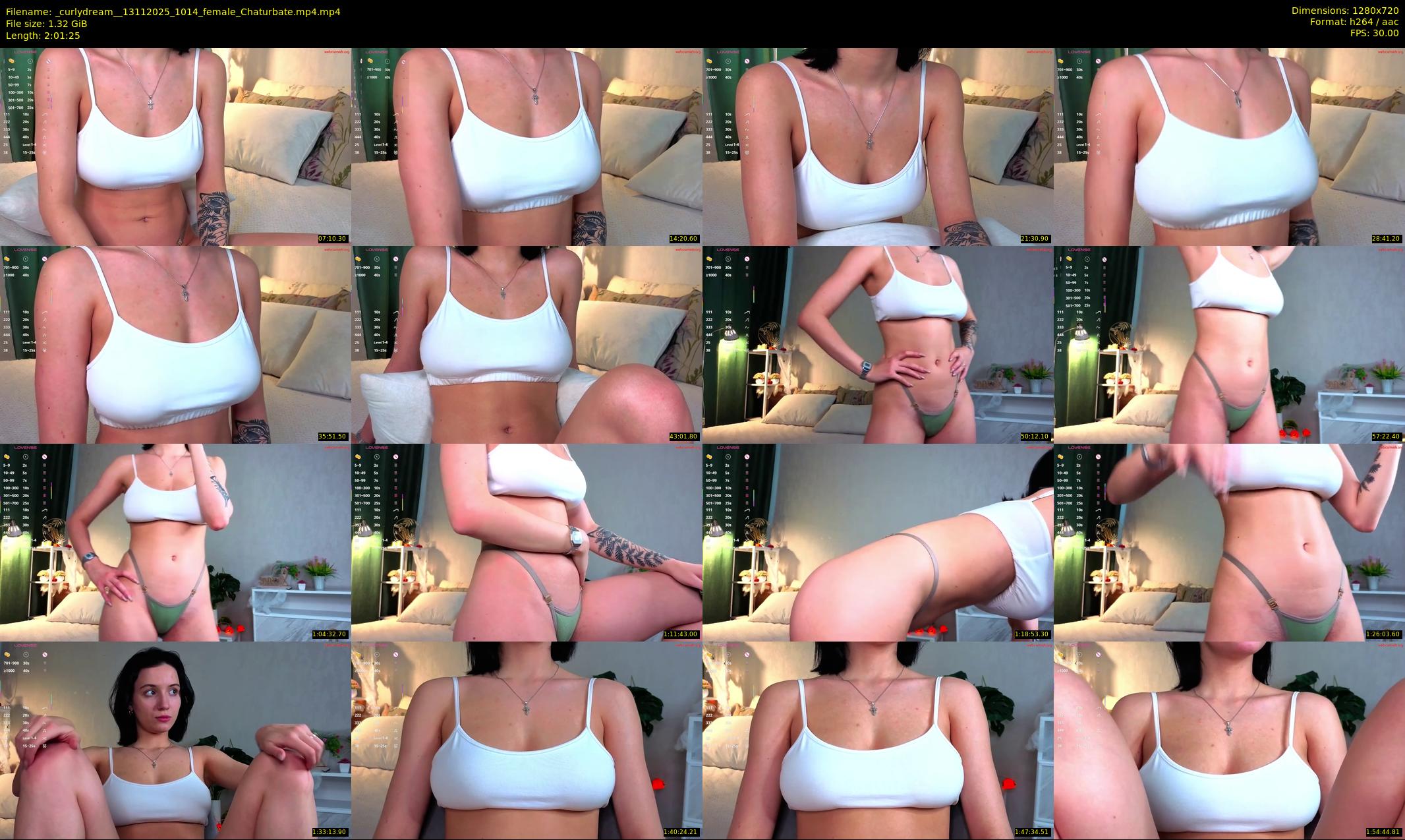 _curlydream_ — 122 minute Chaturbate female cam show recording, 720p, Nov 13, 2025