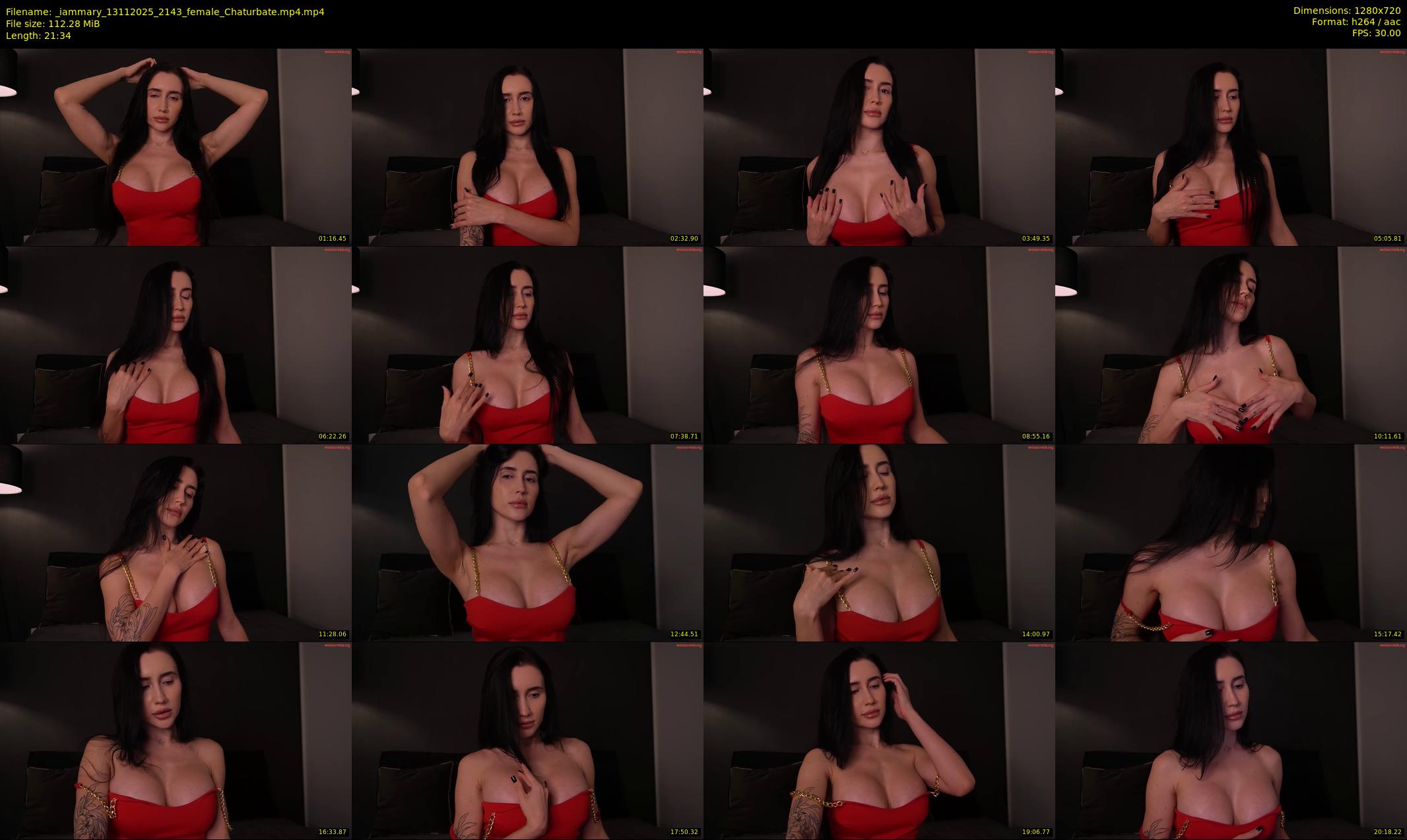 _iammary — 22 minute Chaturbate female cam show recording, 720p, Nov 13, 2025