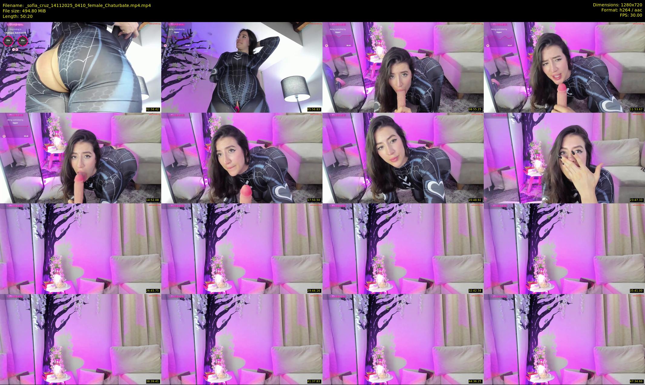 _sofia_cruz — 51 minute Chaturbate female cam show recording, 720p, Nov 14, 2025