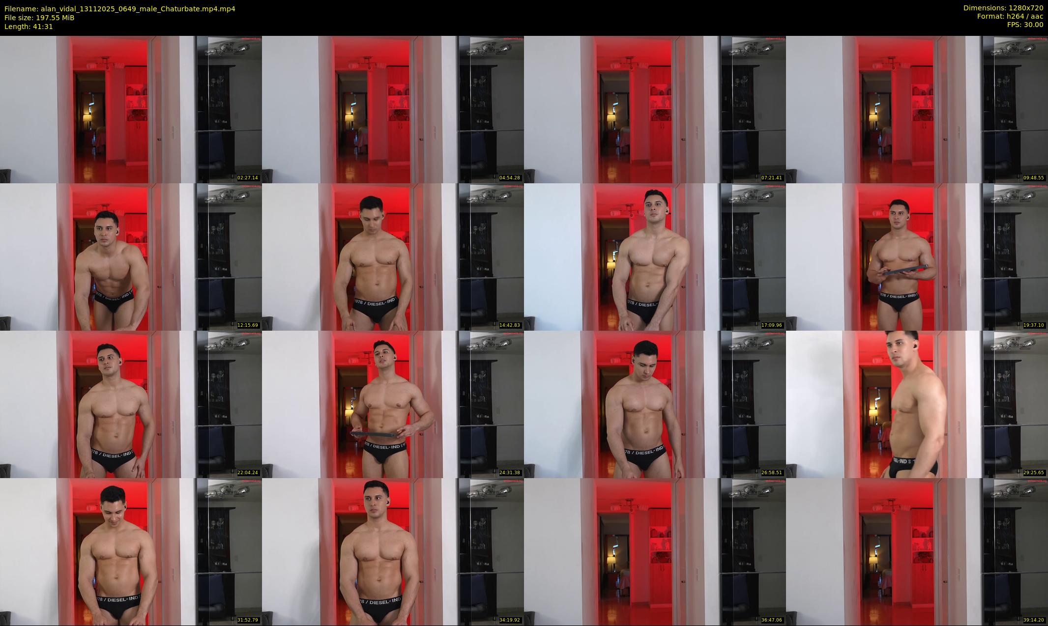 alan_vidal — 42 minute Chaturbate male cam show recording, 720p, Nov 13, 2025