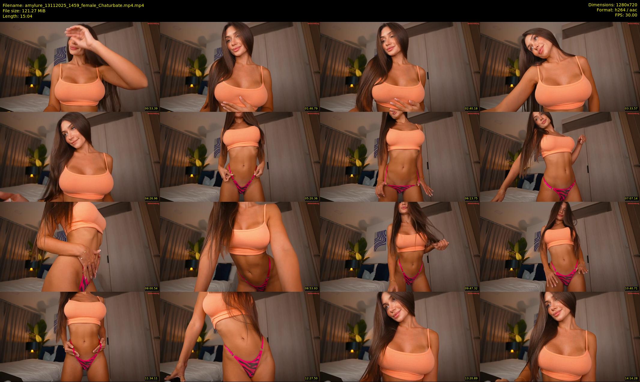 amylure — 16 minute Chaturbate female cam show recording, 720p, Nov 13, 2025