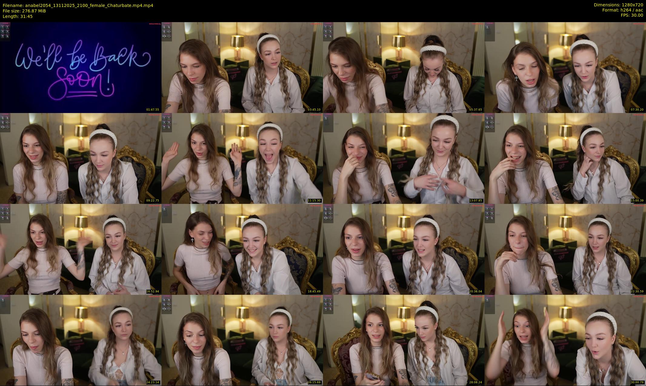 anabel2054 — 32 minute Chaturbate female cam show recording, 720p, Nov 13, 2025