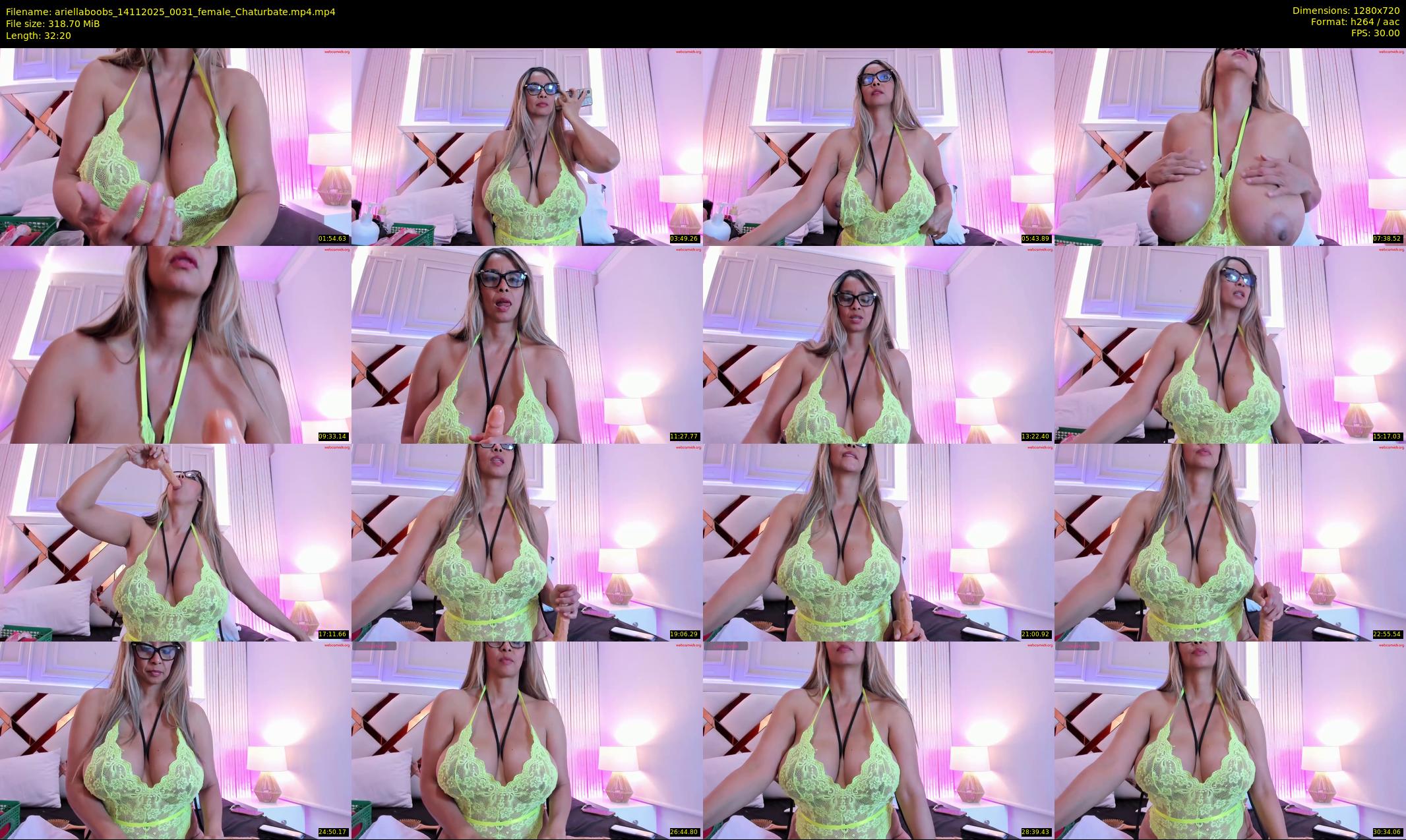 ariellaboobs — 33 minute Chaturbate female cam show recording, 720p, Nov 14, 2025