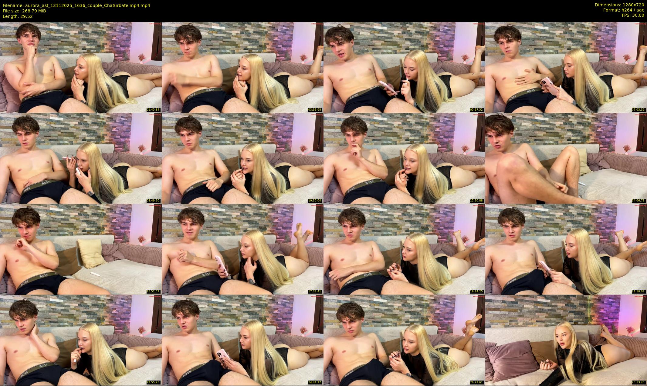 aurora_ast — 30 minute Chaturbate couple cam show recording, 720p, Nov 13, 2025