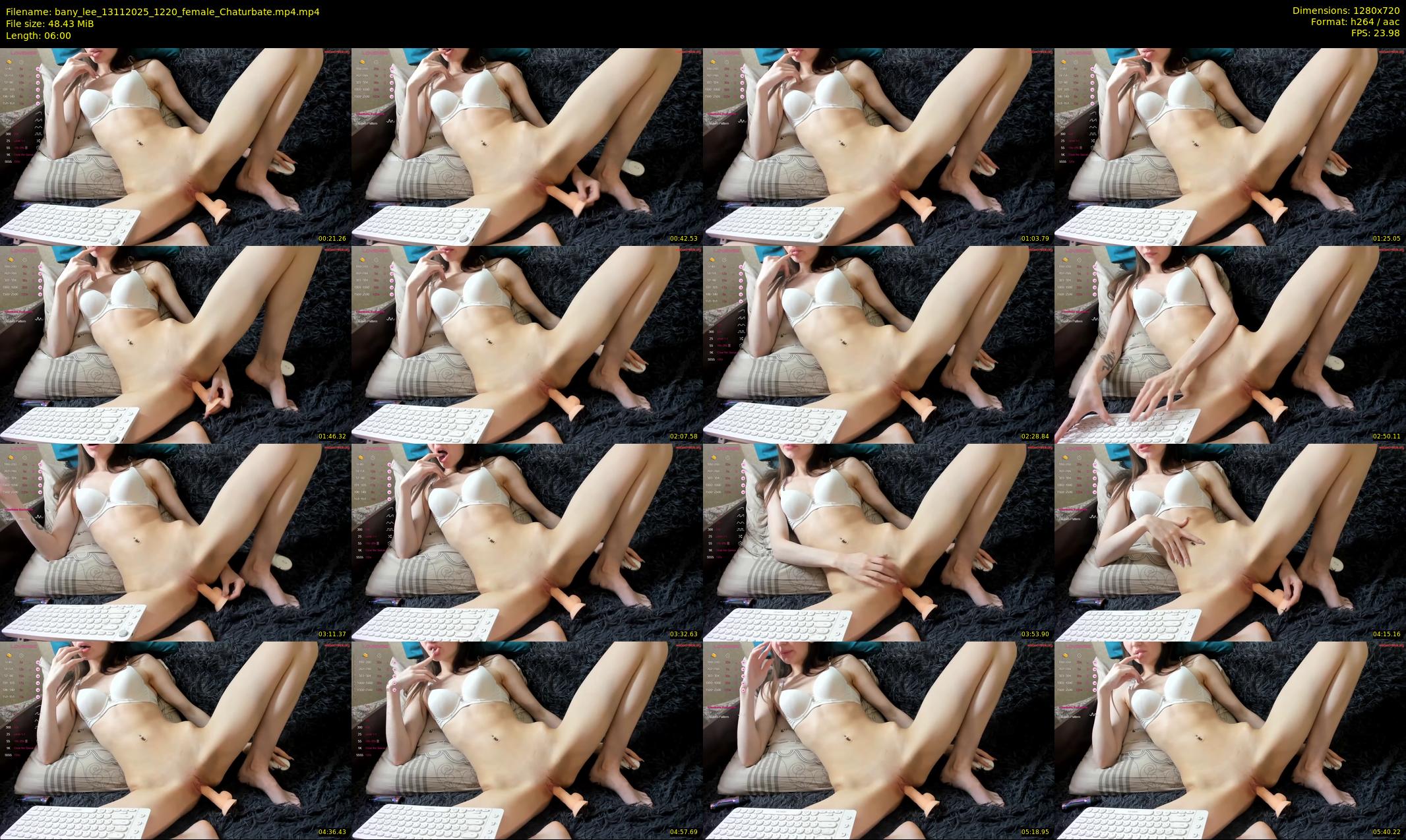 bany_lee — 6 minute Chaturbate couple cam show recording, 720p, Nov 13, 2025