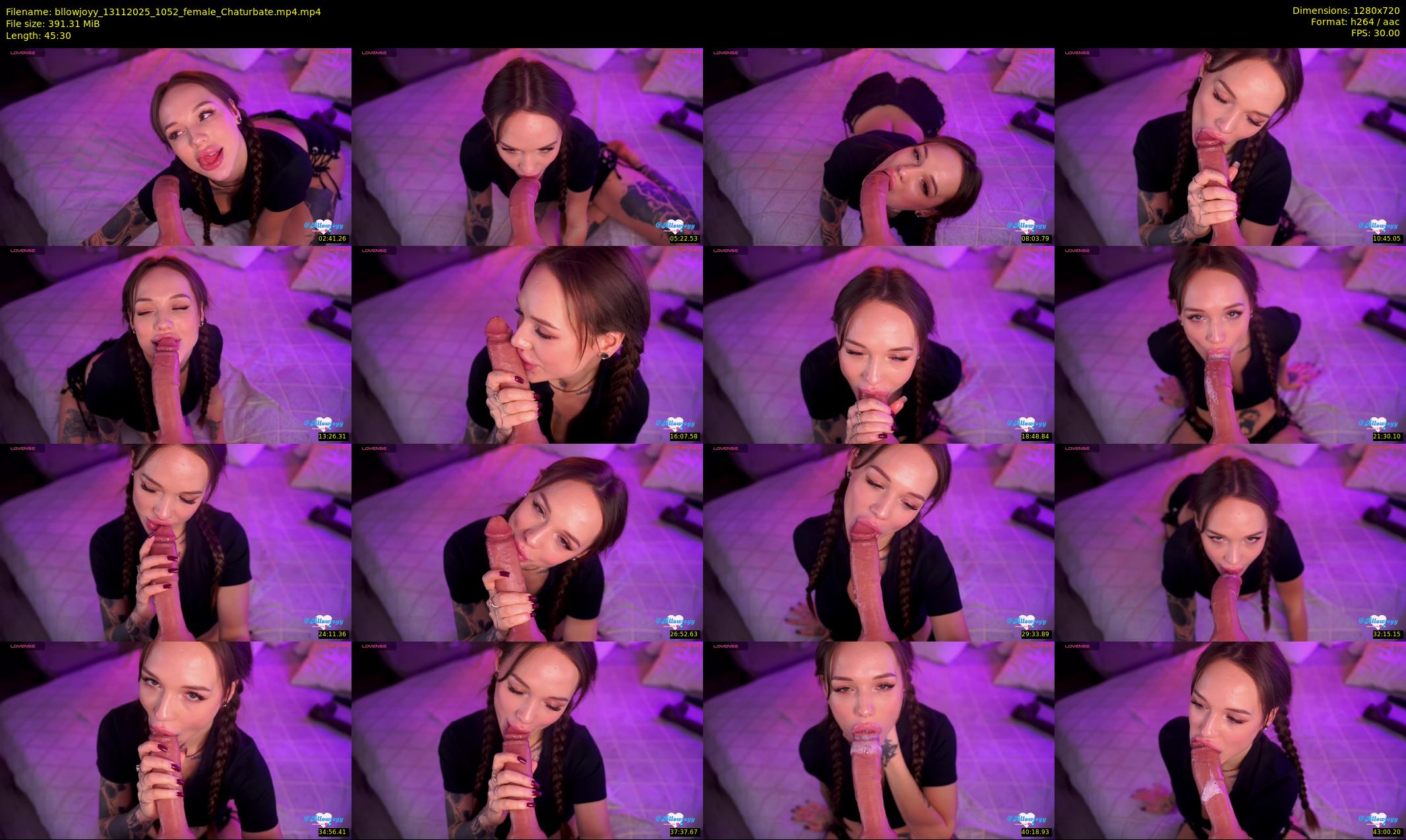 bllowjoyy — 46 minute Chaturbate female cam show recording, 720p, Nov 13, 2025