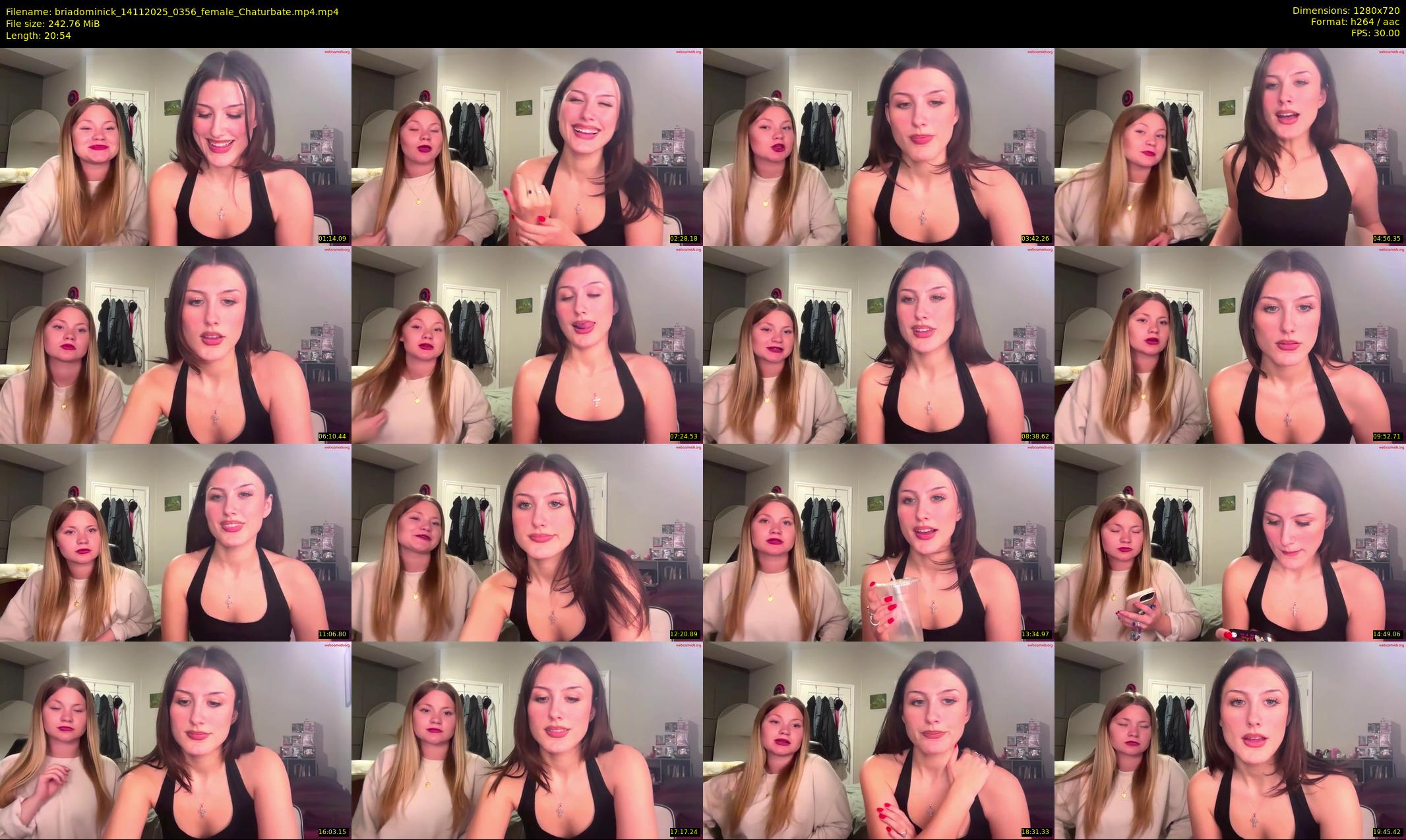 briadominick — 21 minute Chaturbate couple cam show recording, 720p, Nov 14, 2025