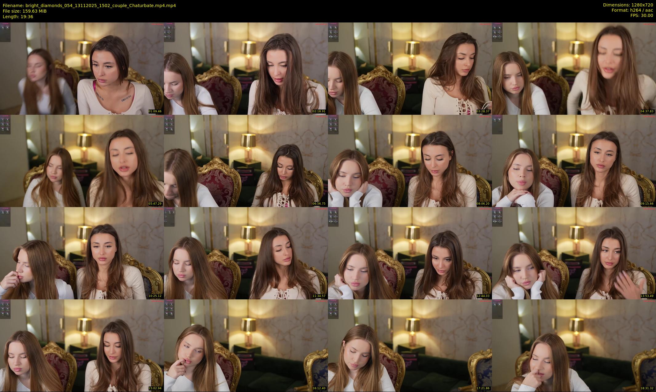 bright_diamonds_054 — 20 minute Chaturbate couple cam show recording, 720p, Nov 13, 2025