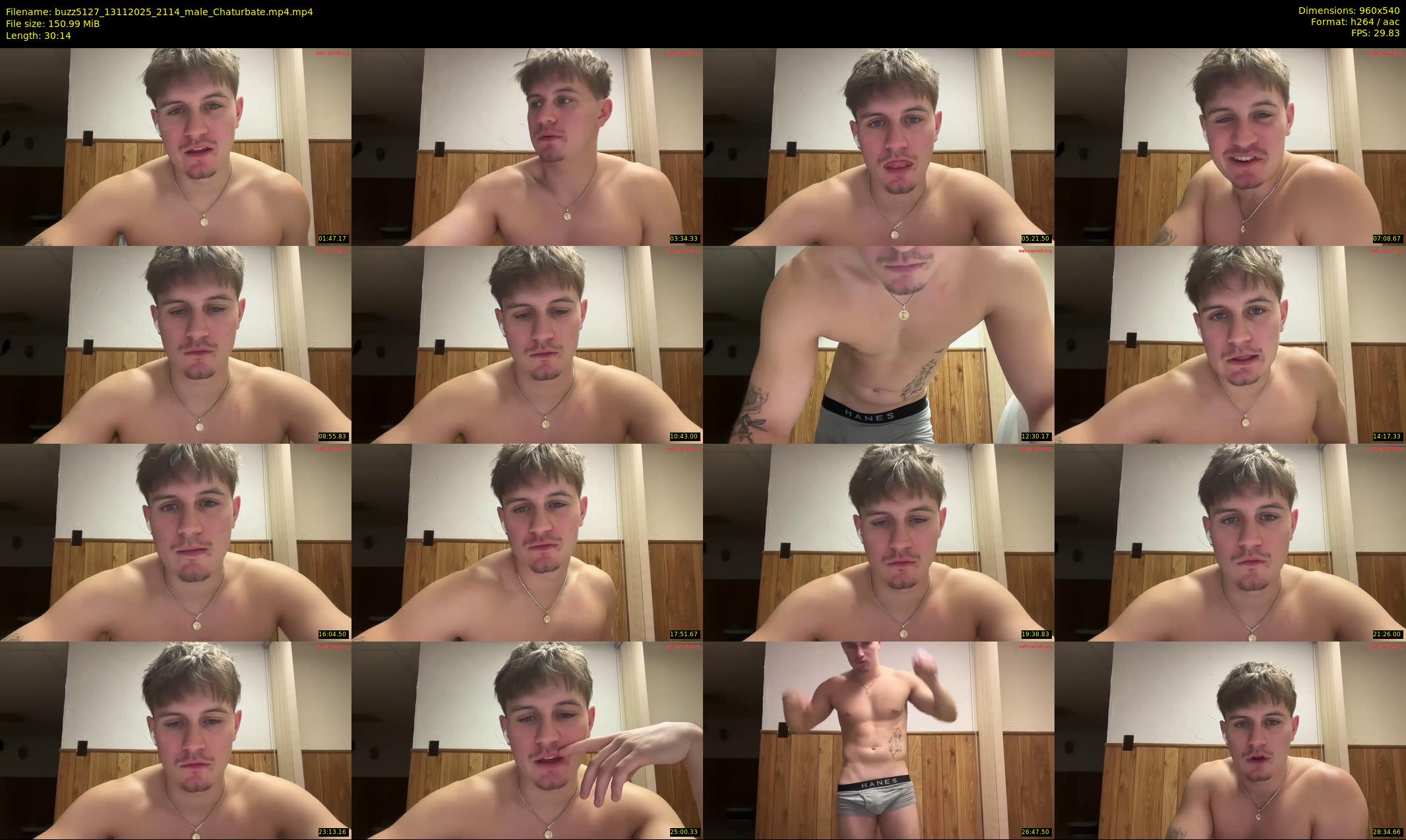 buzz5127 — 31 minute Chaturbate male cam show recording, 480p, Nov 13, 2025