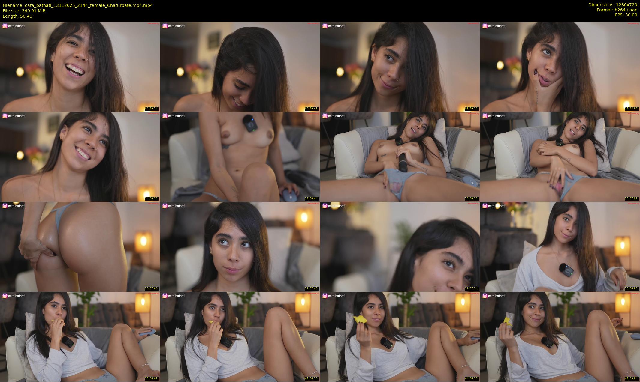 cata_batnati — 51 minute Chaturbate female cam show recording, 720p, Nov 13, 2025