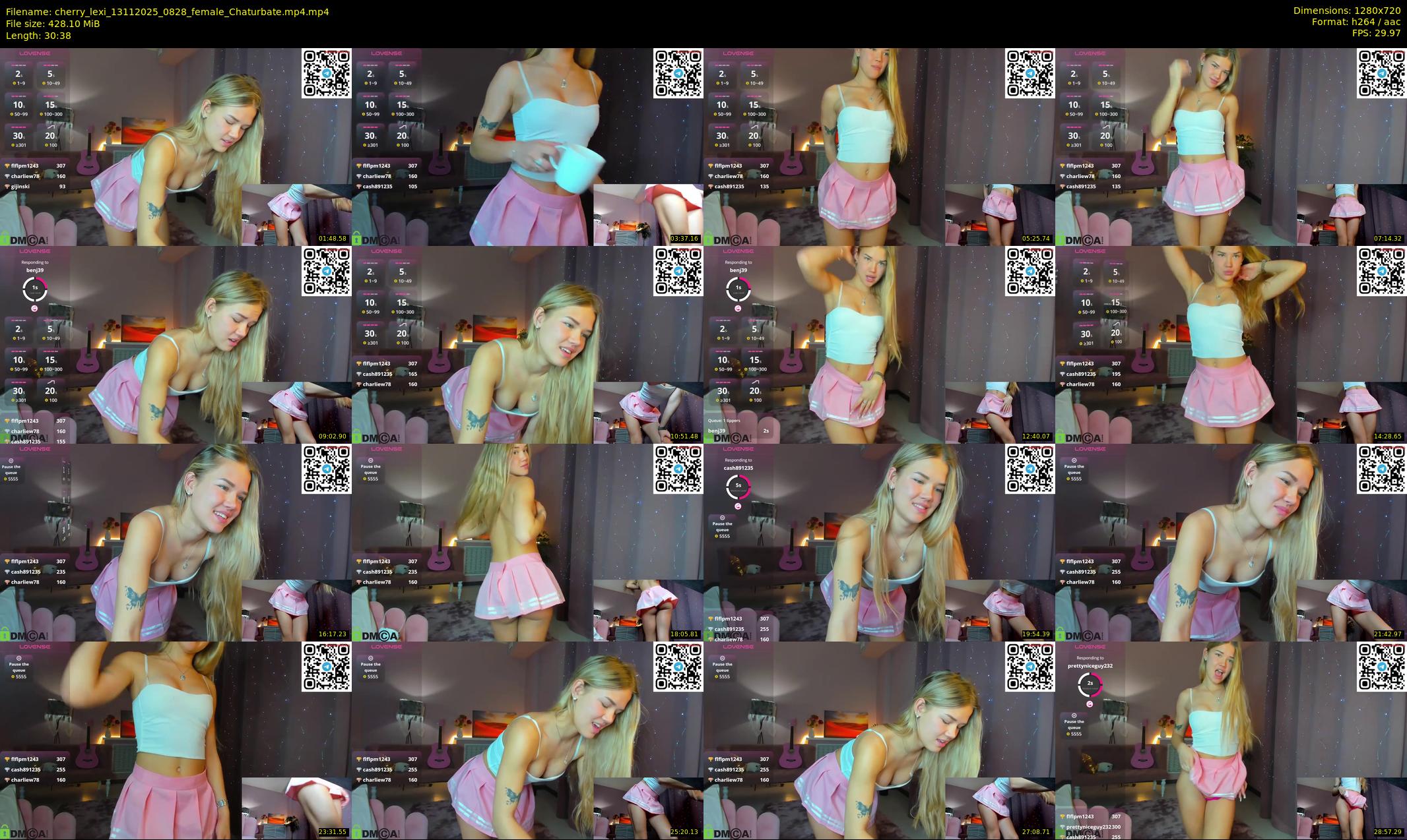 cherry_lexi — 31 minute Chaturbate female cam show recording, 720p, Nov 13, 2025