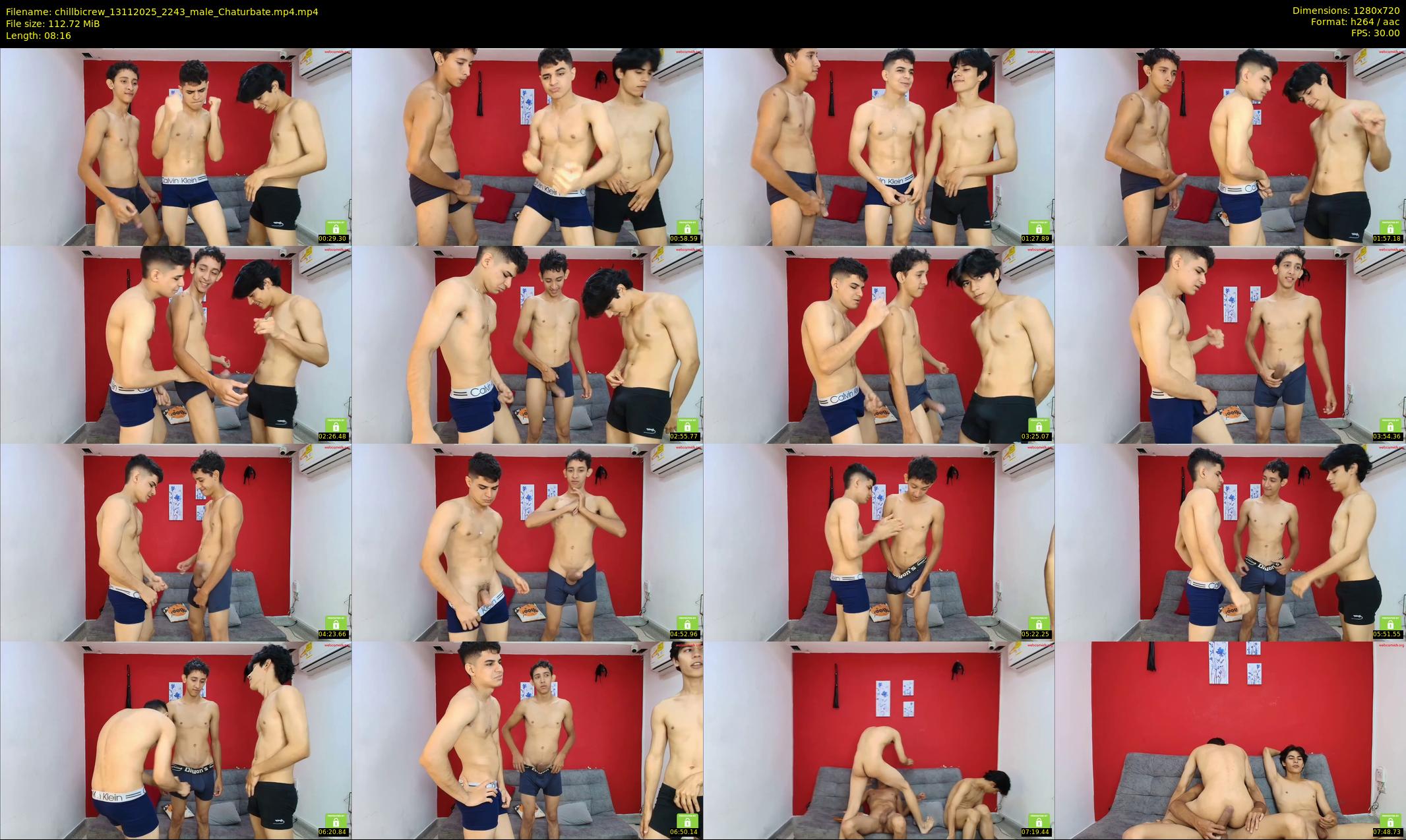 chillbicrew — 9 minute Chaturbate male cam show recording, 720p, Nov 13, 2025