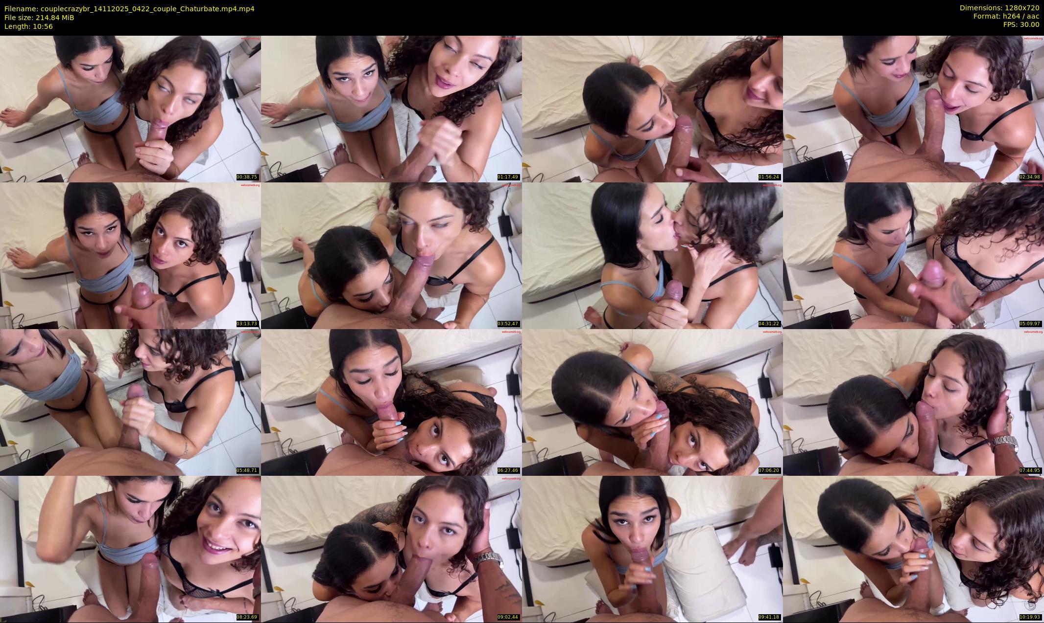 couplecrazybr — 11 minute Chaturbate couple cam show recording, 720p, Nov 14, 2025