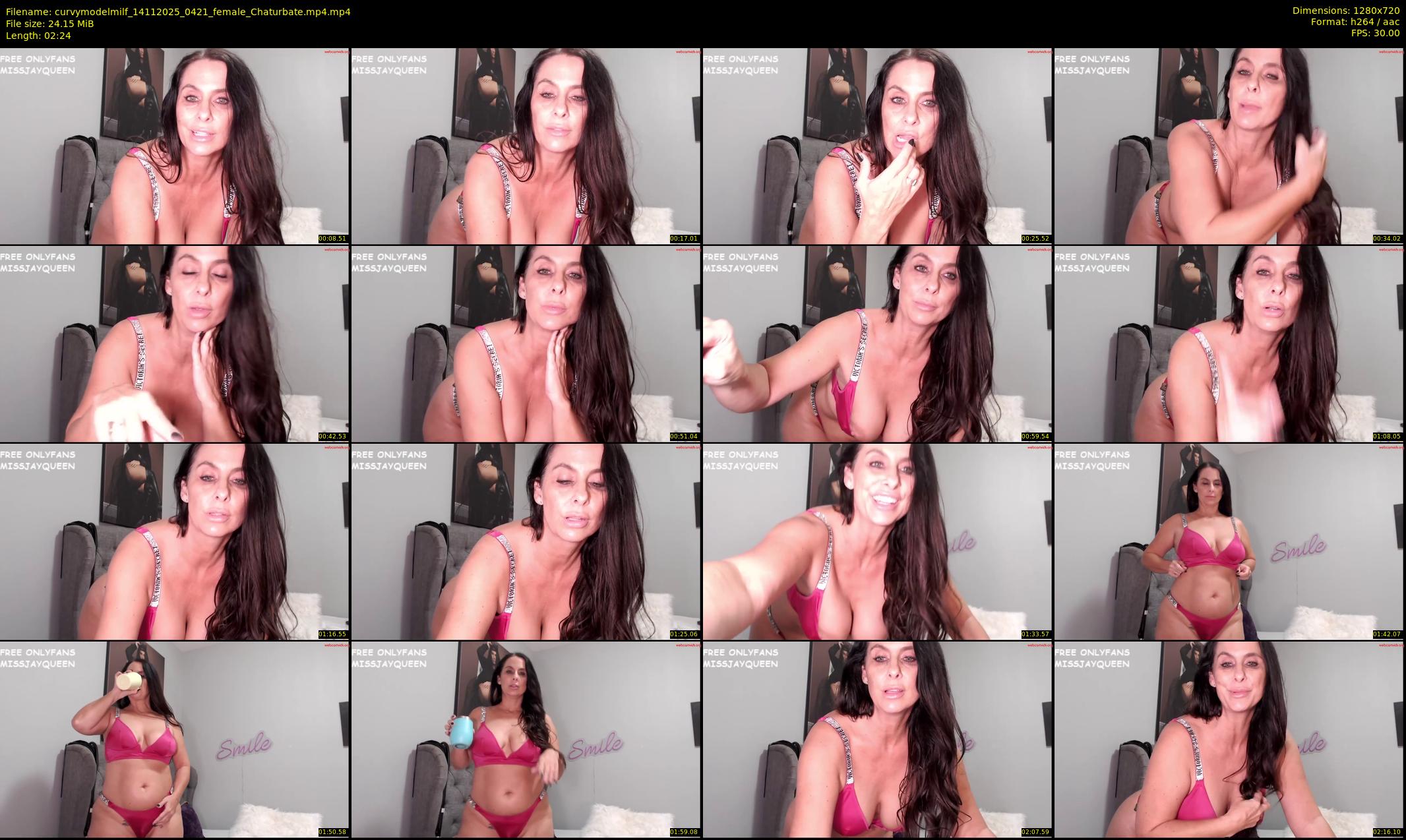 curvymodelmilf — 3 minute Chaturbate female cam show recording, 720p, Nov 14, 2025