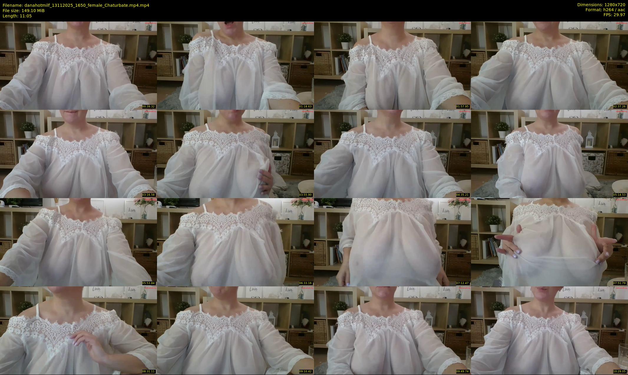danahotmilf — 12 minute Chaturbate female cam show recording, 720p, Nov 13, 2025