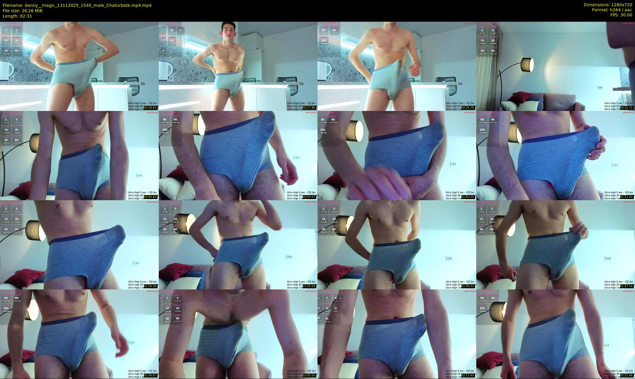 danny__magic — 3 minute Chaturbate male cam show recording, 720p, Nov 13, 2025